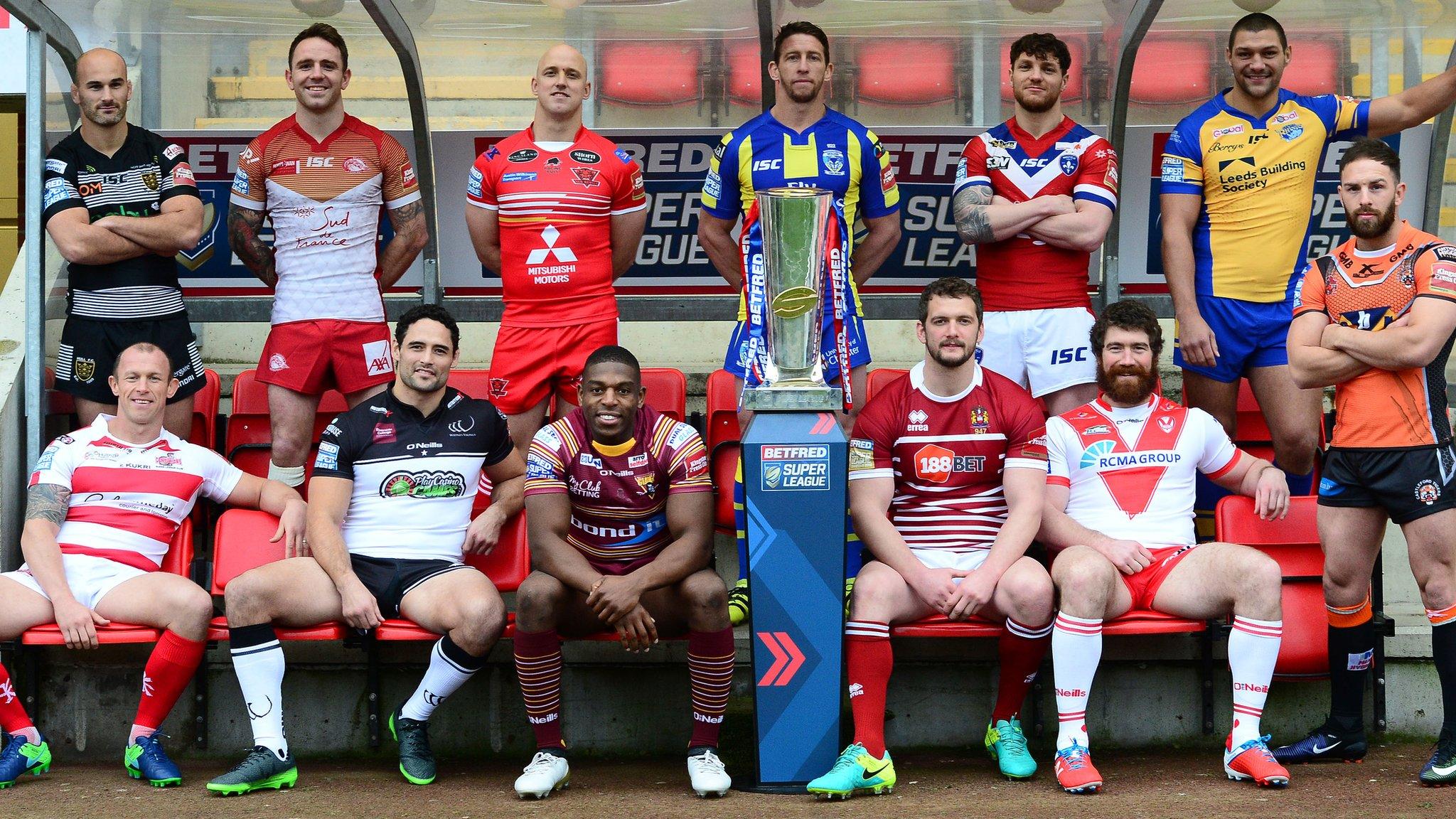 Super League launch photo