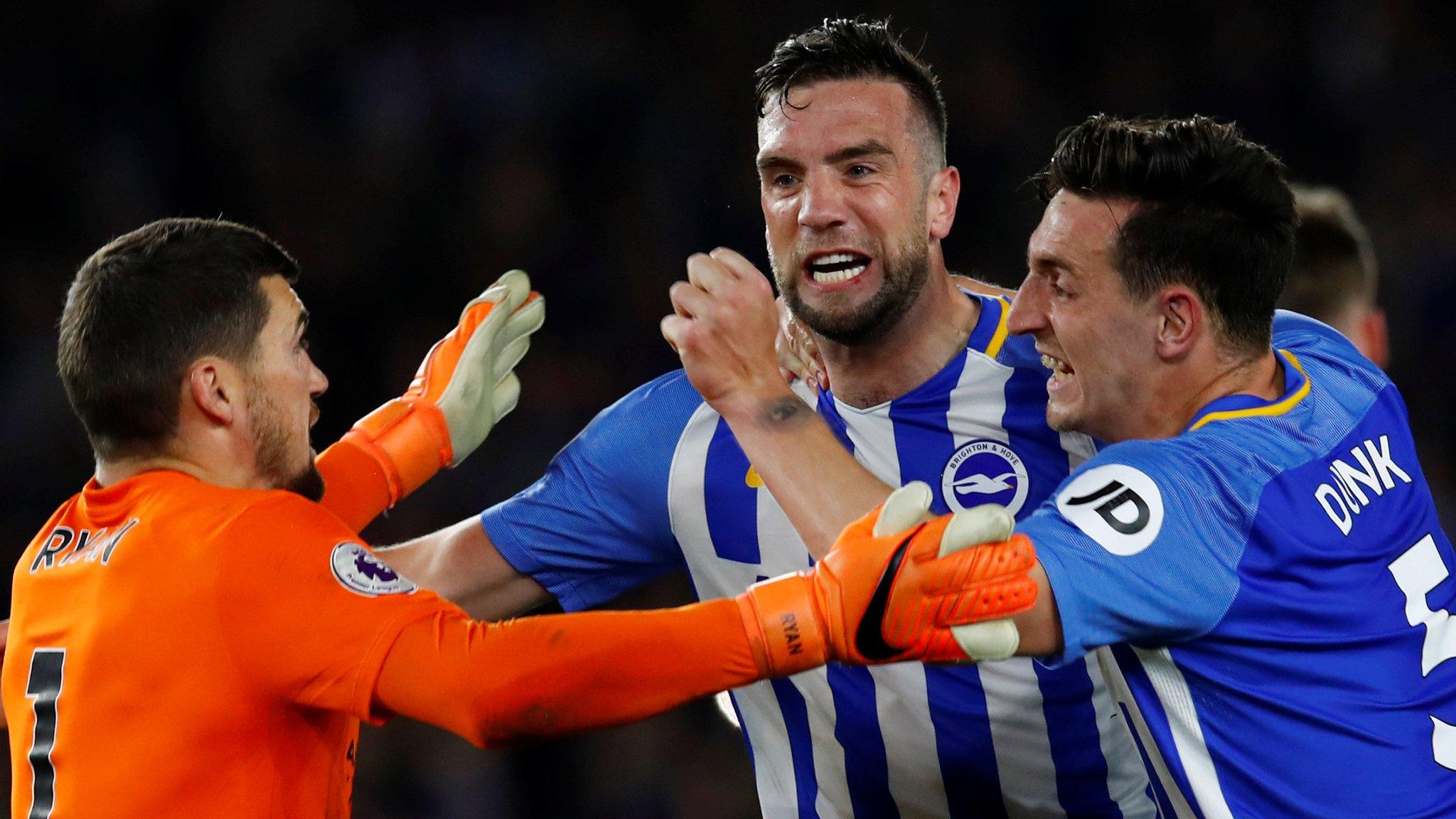 Brighton celebrate survival