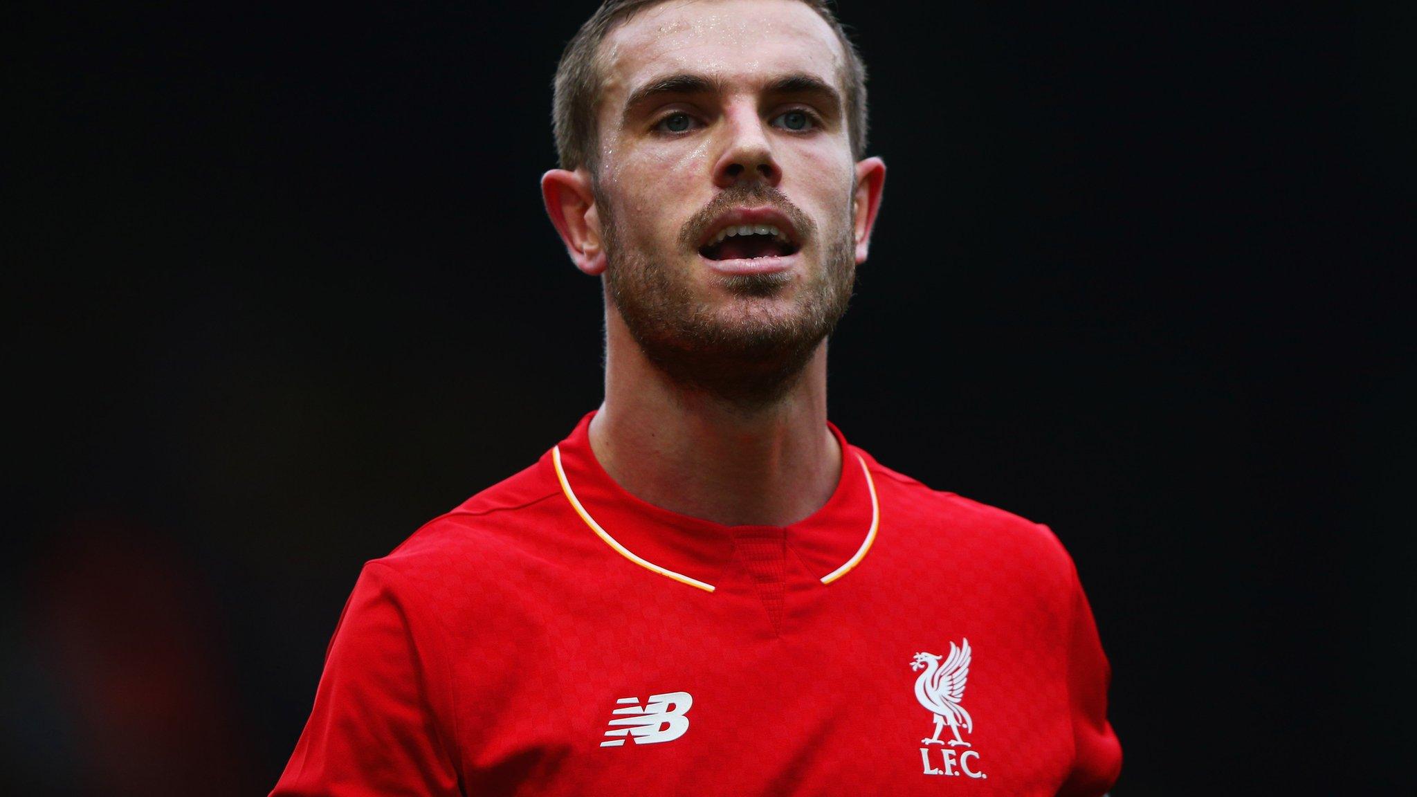 Liverpool's Jordan Henderson