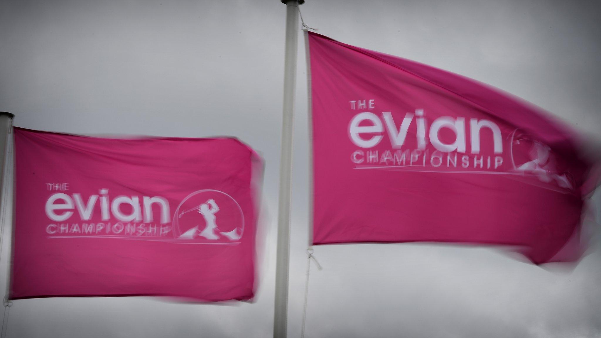 Evian flags