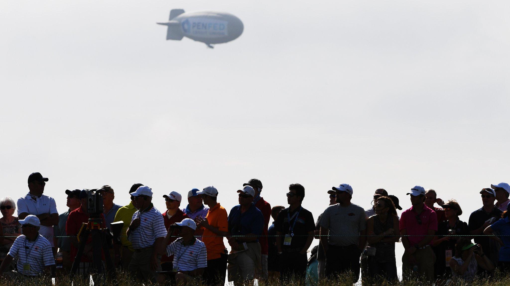 US Open blimp