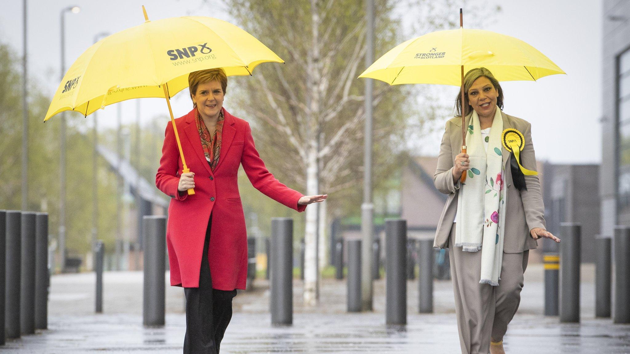 A total of 58 female candidates or 45% have been successful and will be returning as MSPs to Holyrood.