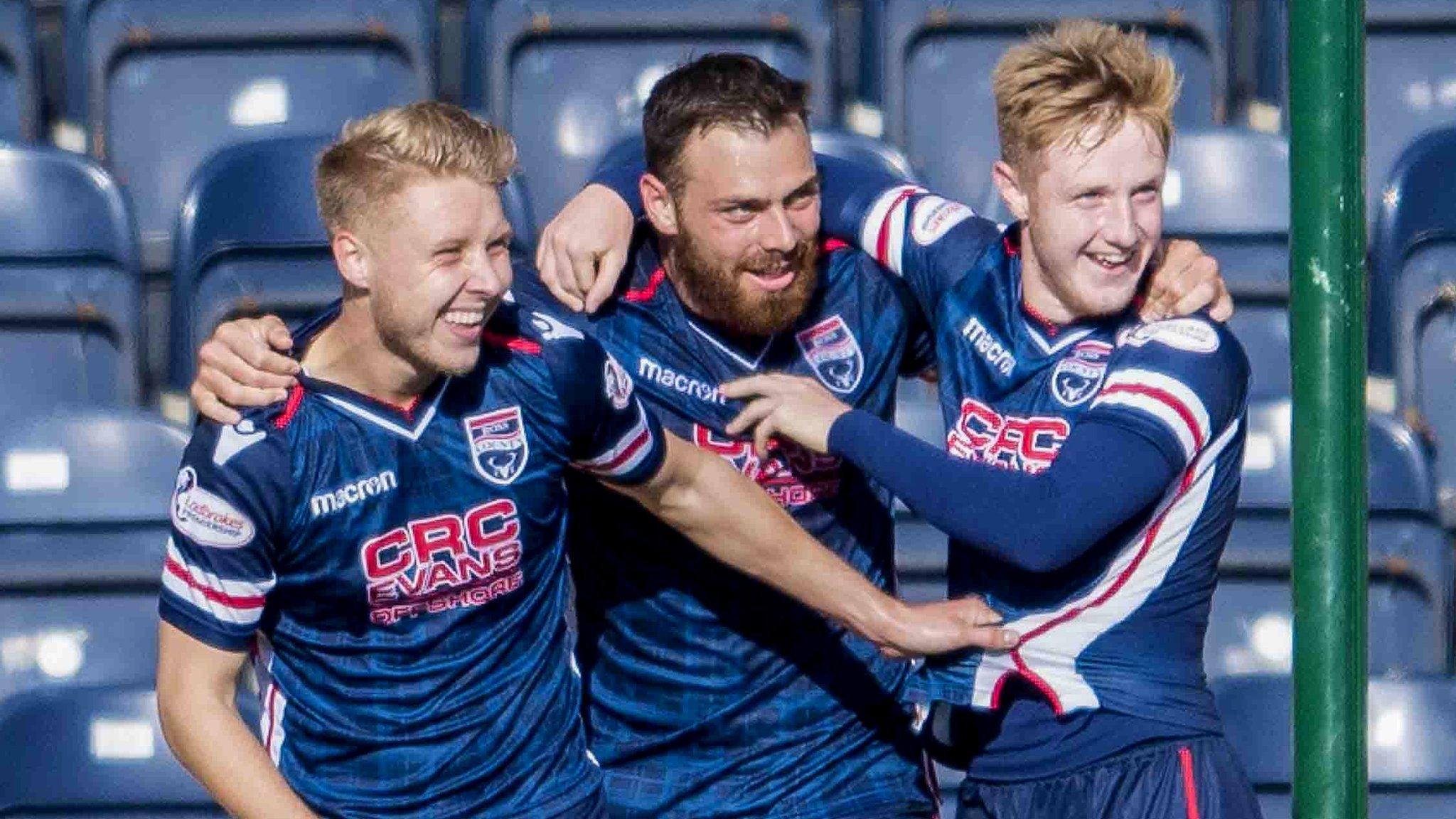 Ross County celebrate