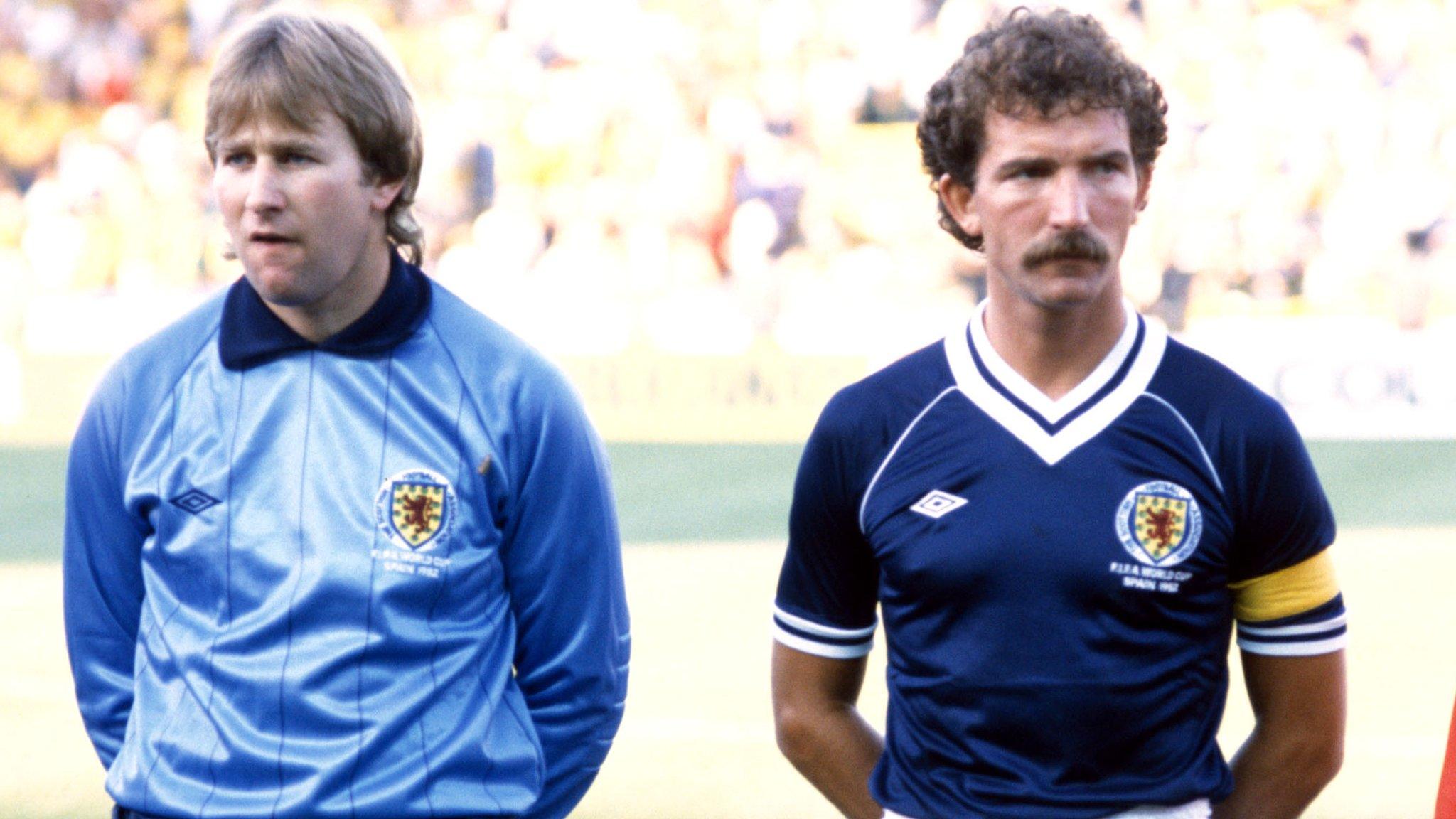 Graeme Souness (right) alongside Alan Rough