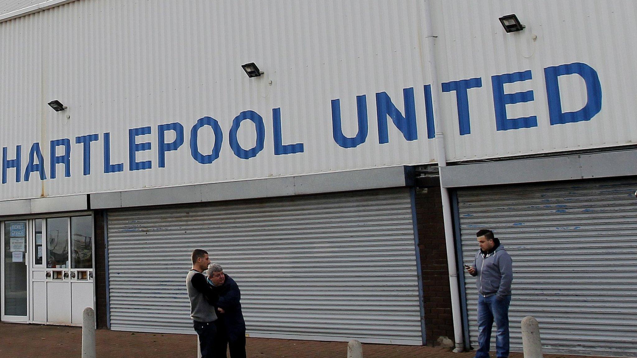 A general view of Hartlepool United's home ground