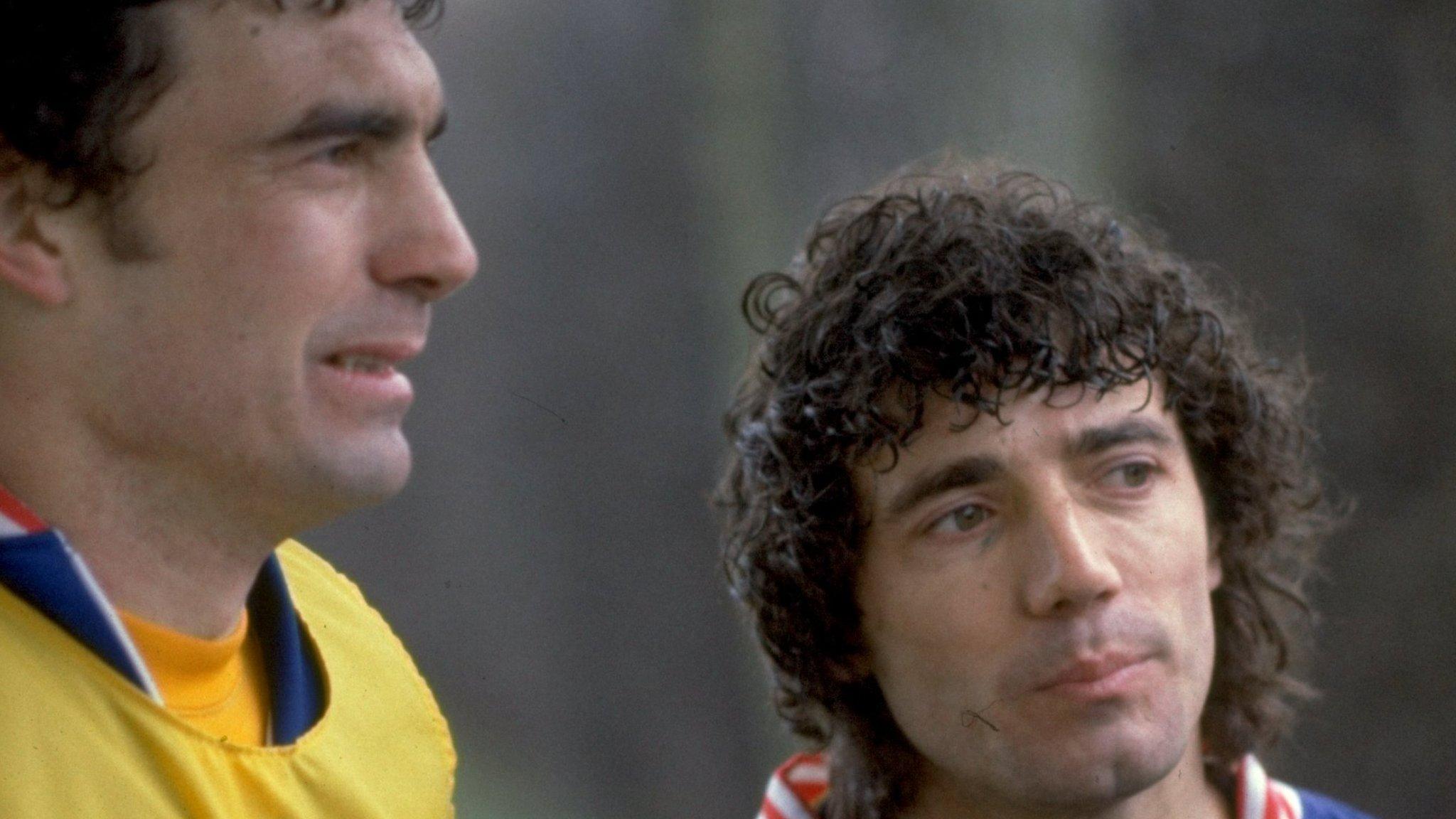 Trevor Brooking and Kevin Keegan