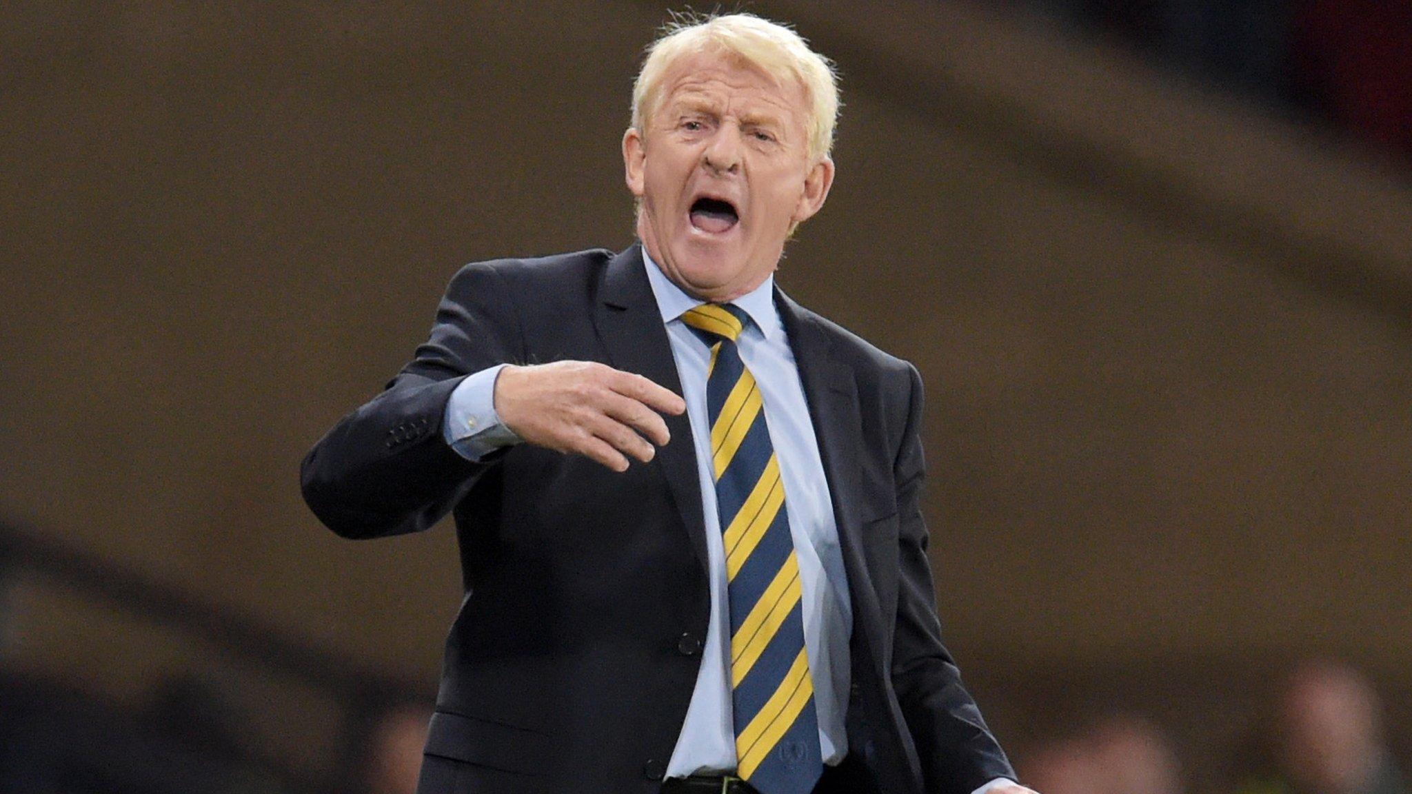 Scotland manager Gordon Strachan