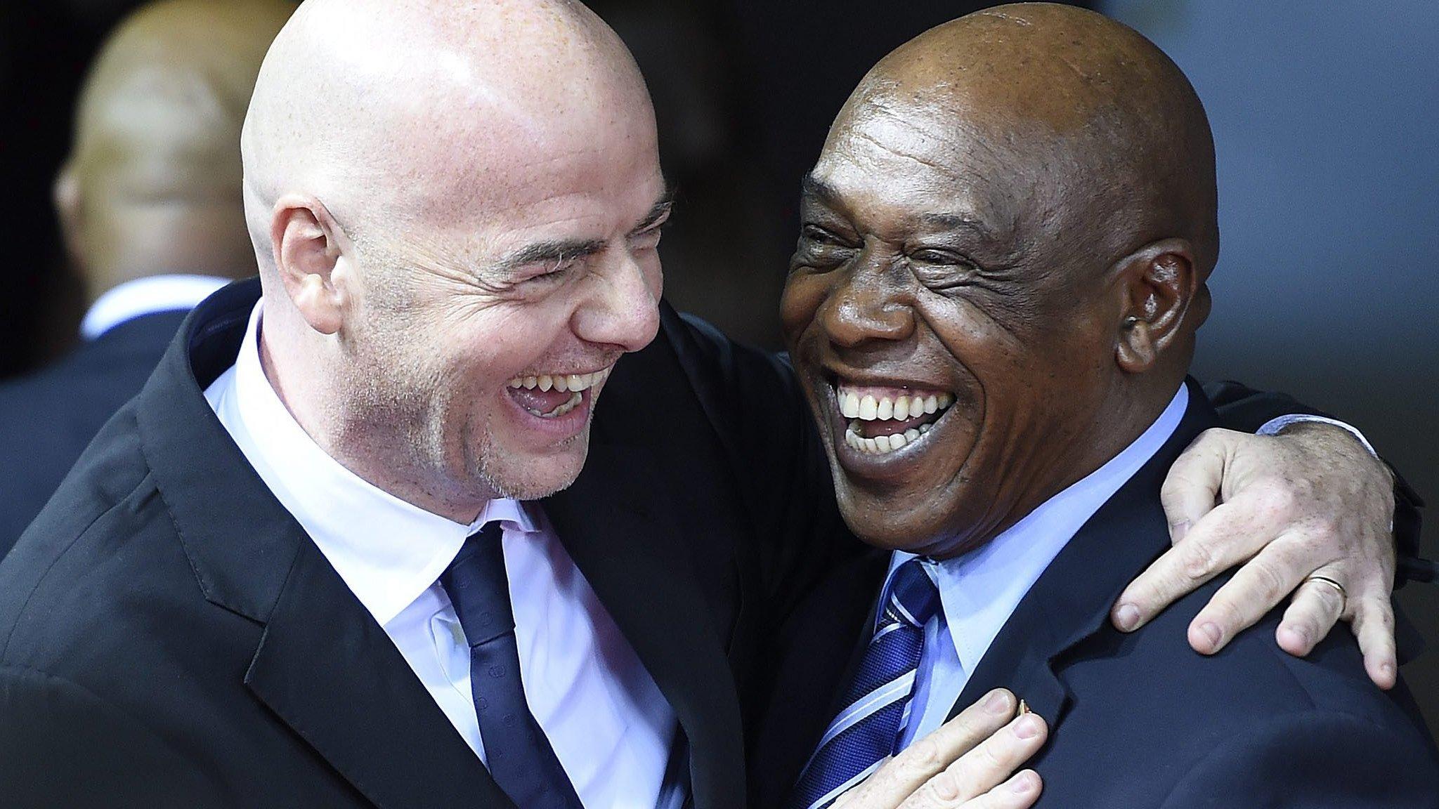 Infantino & Sexwale