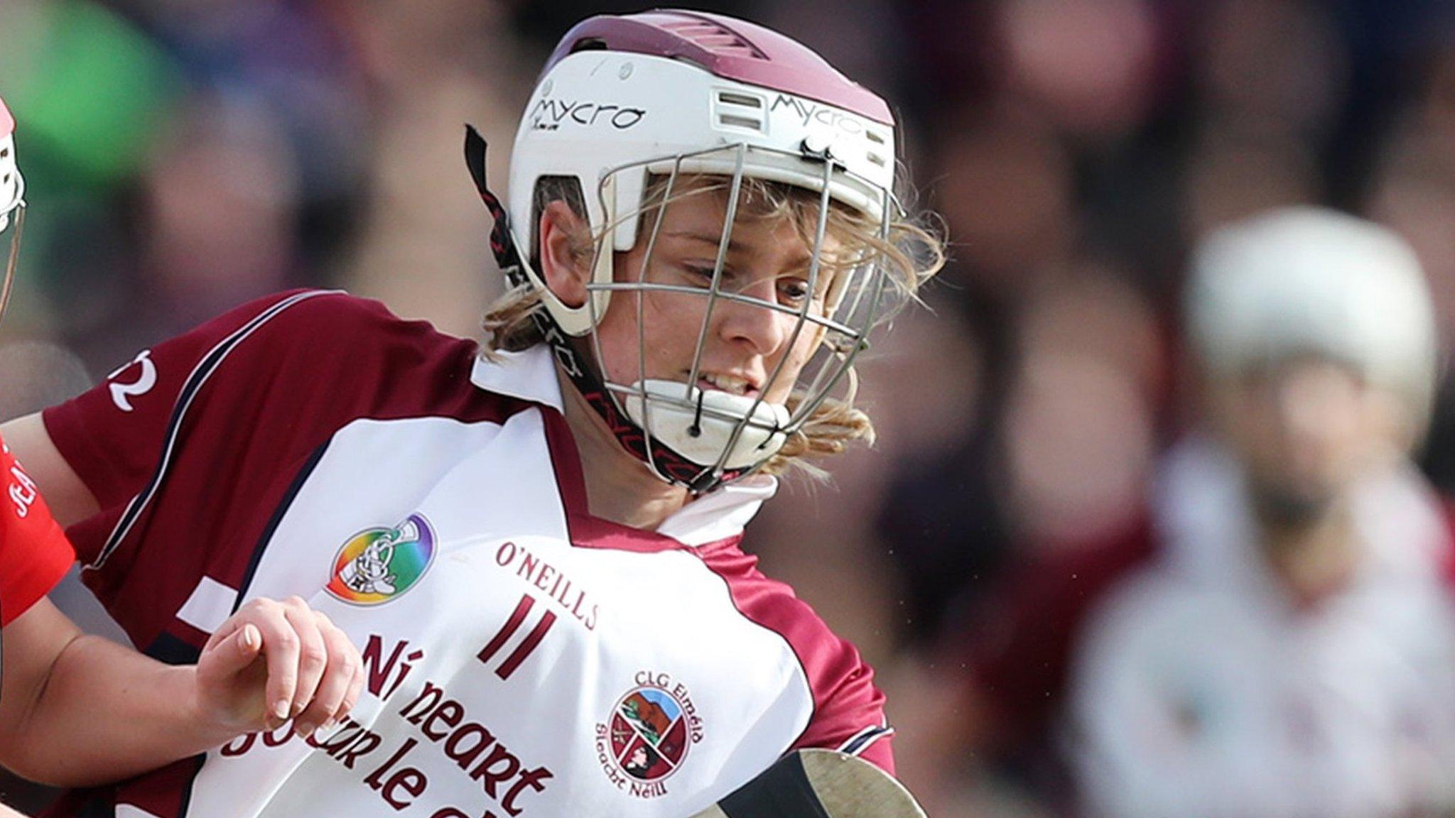 Eilis Ni Chaiside scored one of Slaughtneil's three goals at Inniskeen