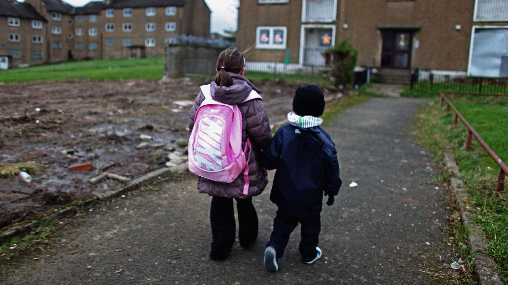 Children in Glasgow