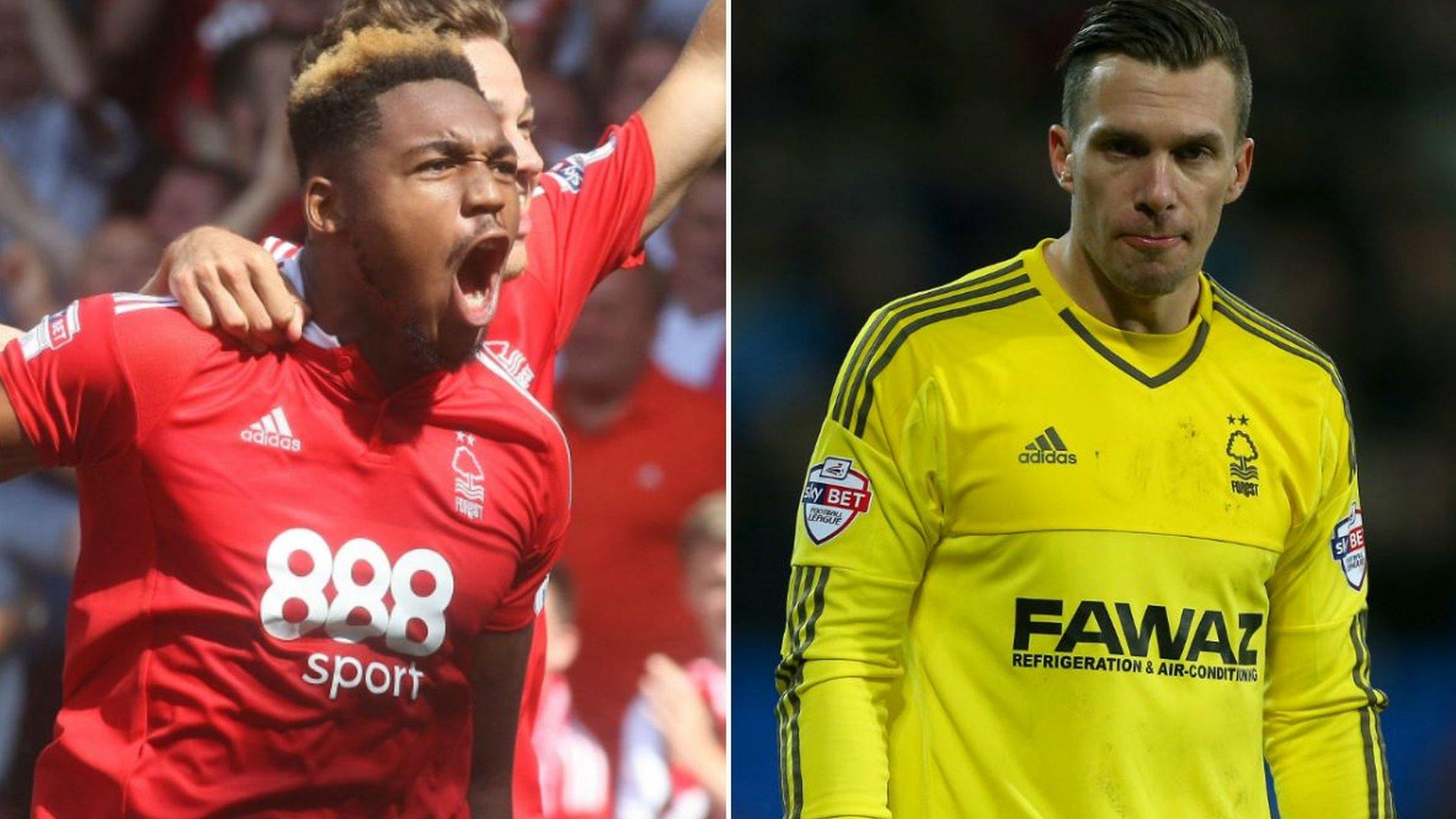 Britts Assombalonga (left) and Dorus de Vries