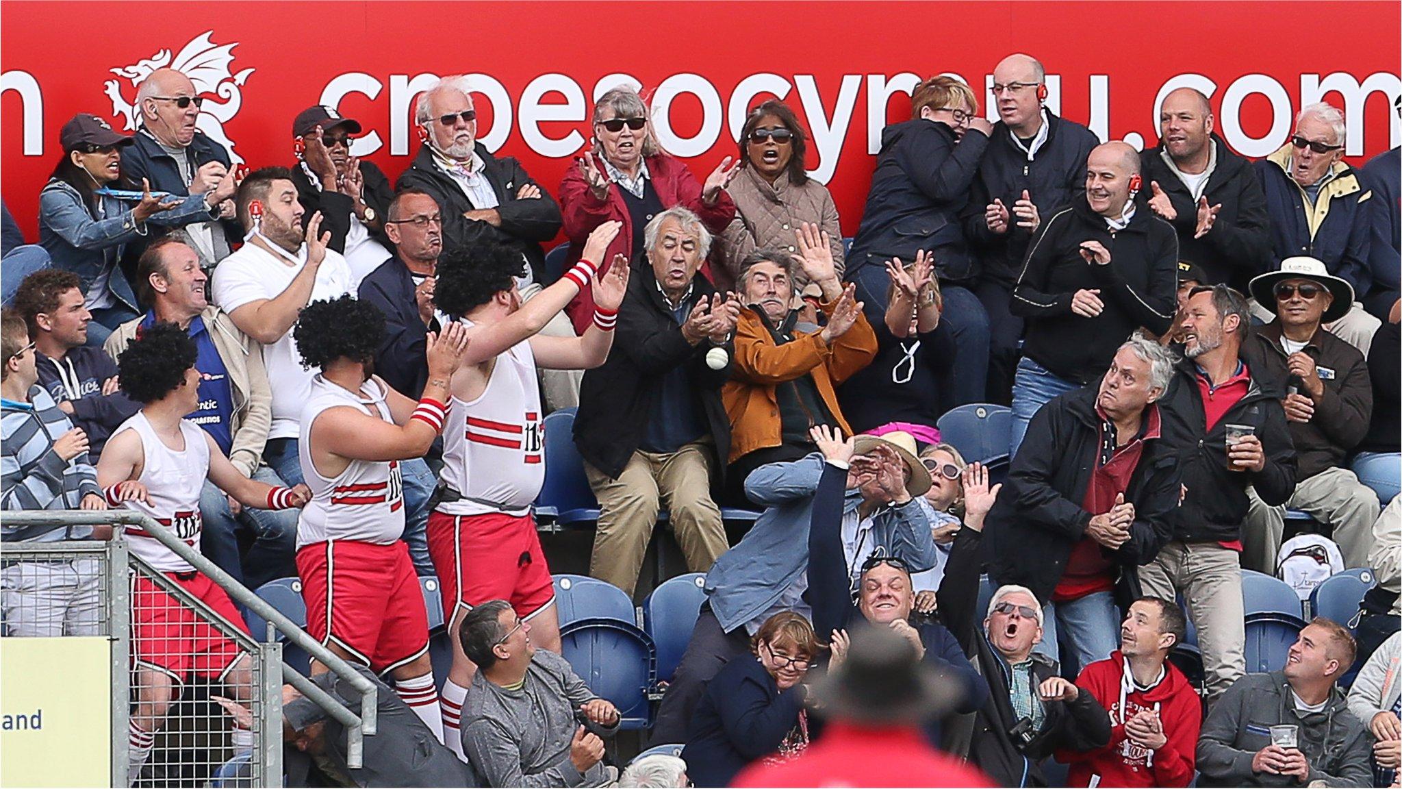 Swalec Stadium crowd shot