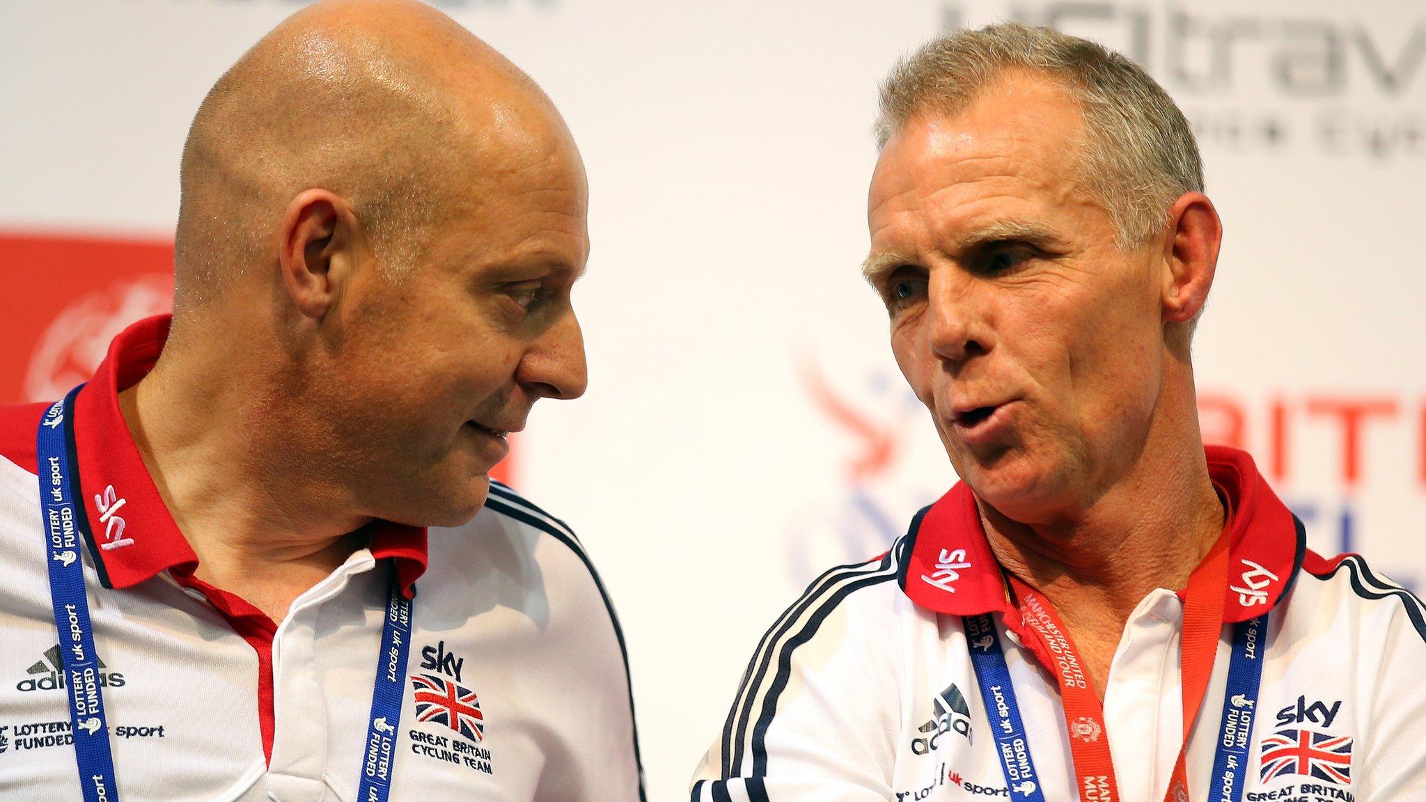 Sir Dave Brailsford and Shane Sutton