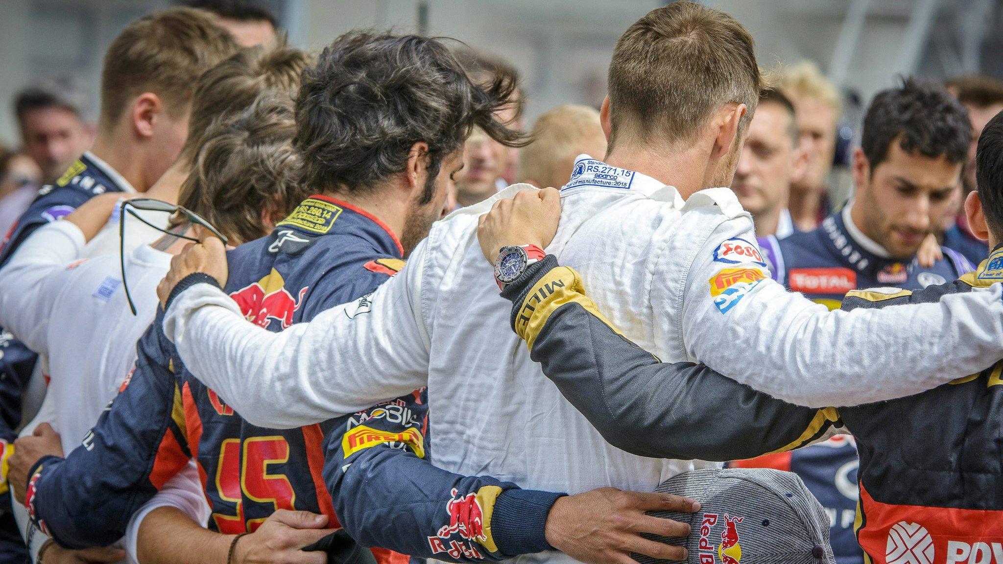 hungarian gp tribute to jules bianchi