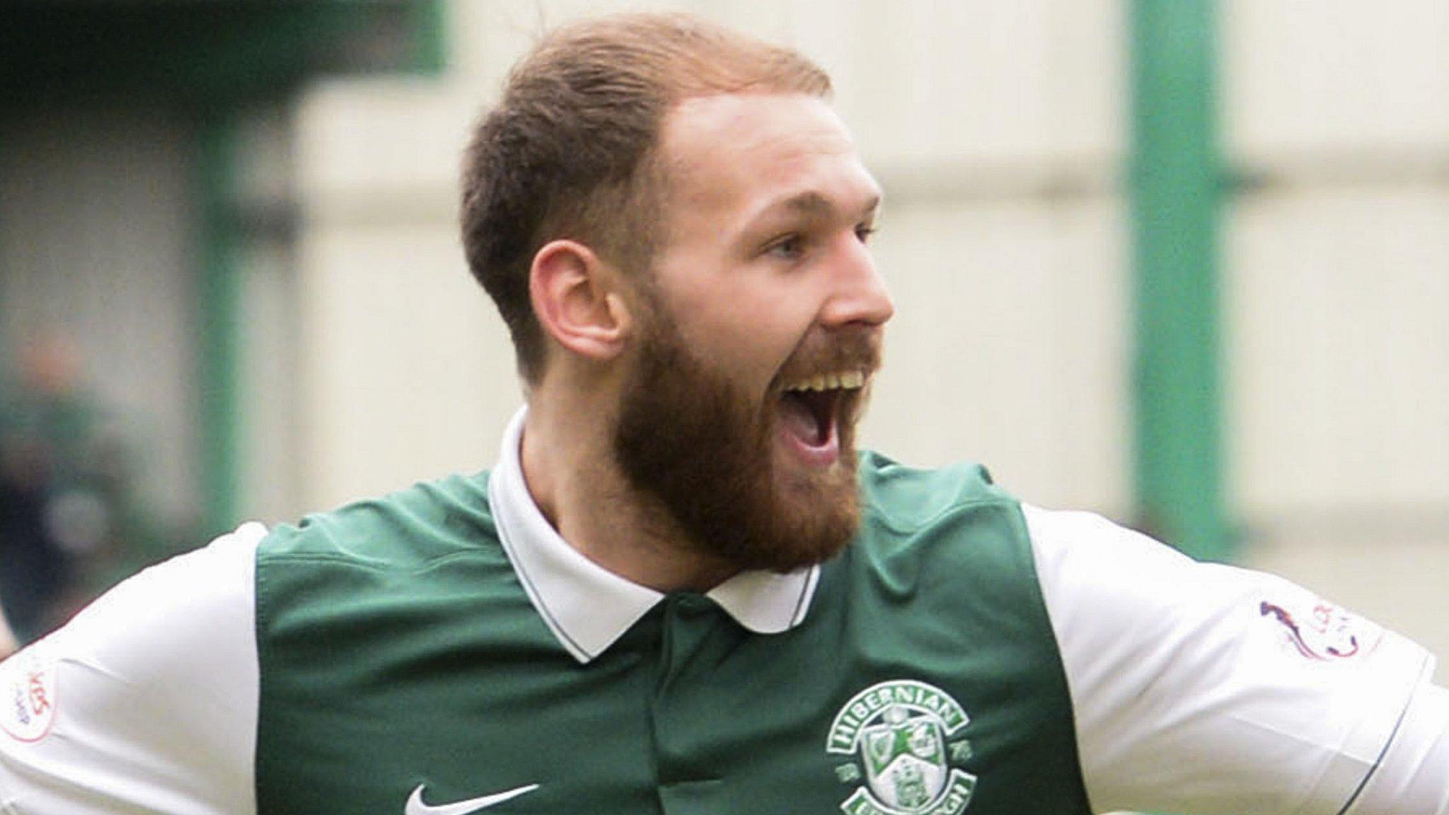 Hibernian forward Martin Boyle