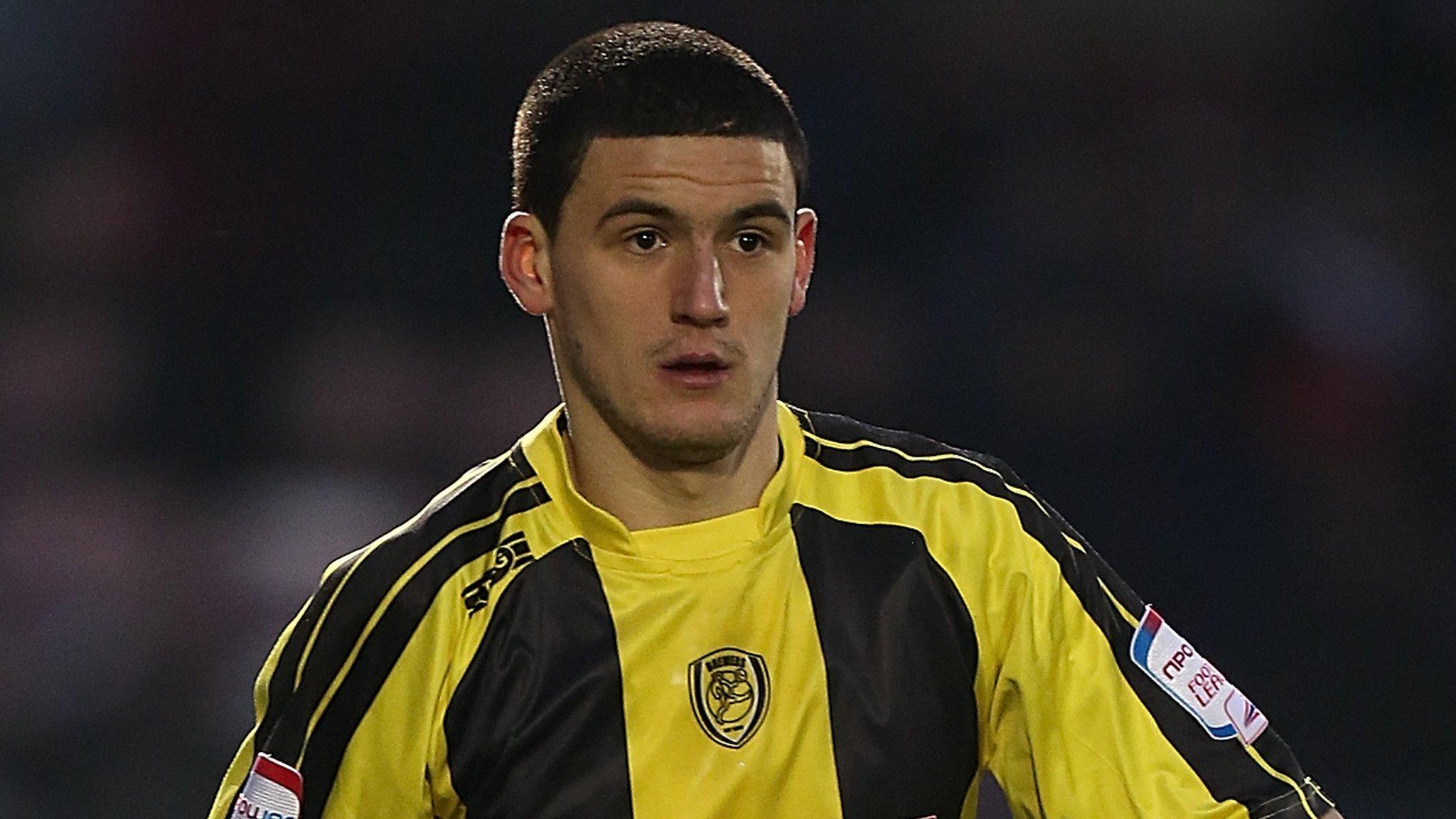 Anthony O'Connor in action for Burton Albion