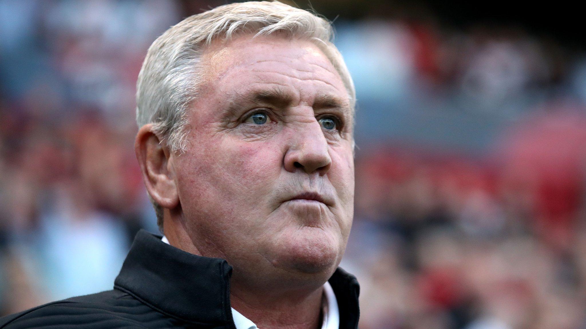 Steve Bruce was appointed as Villa manager in October 2016