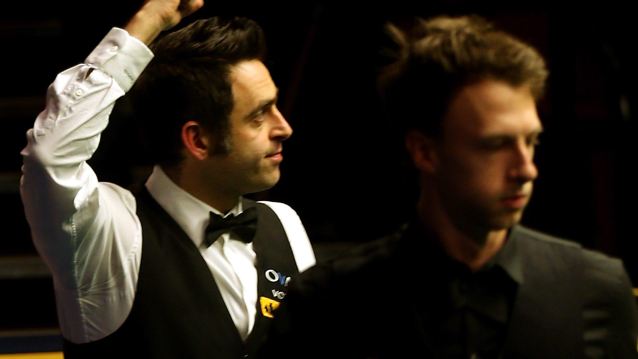 Ronnie O'Sullivan and Judd Trump