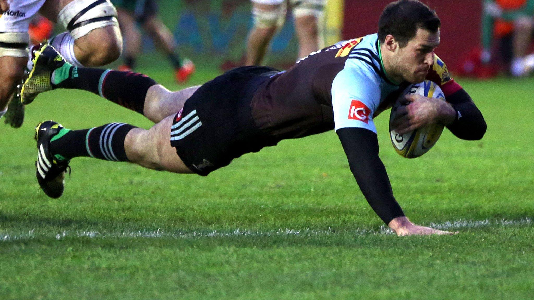 Harlequins winger Tim Visser