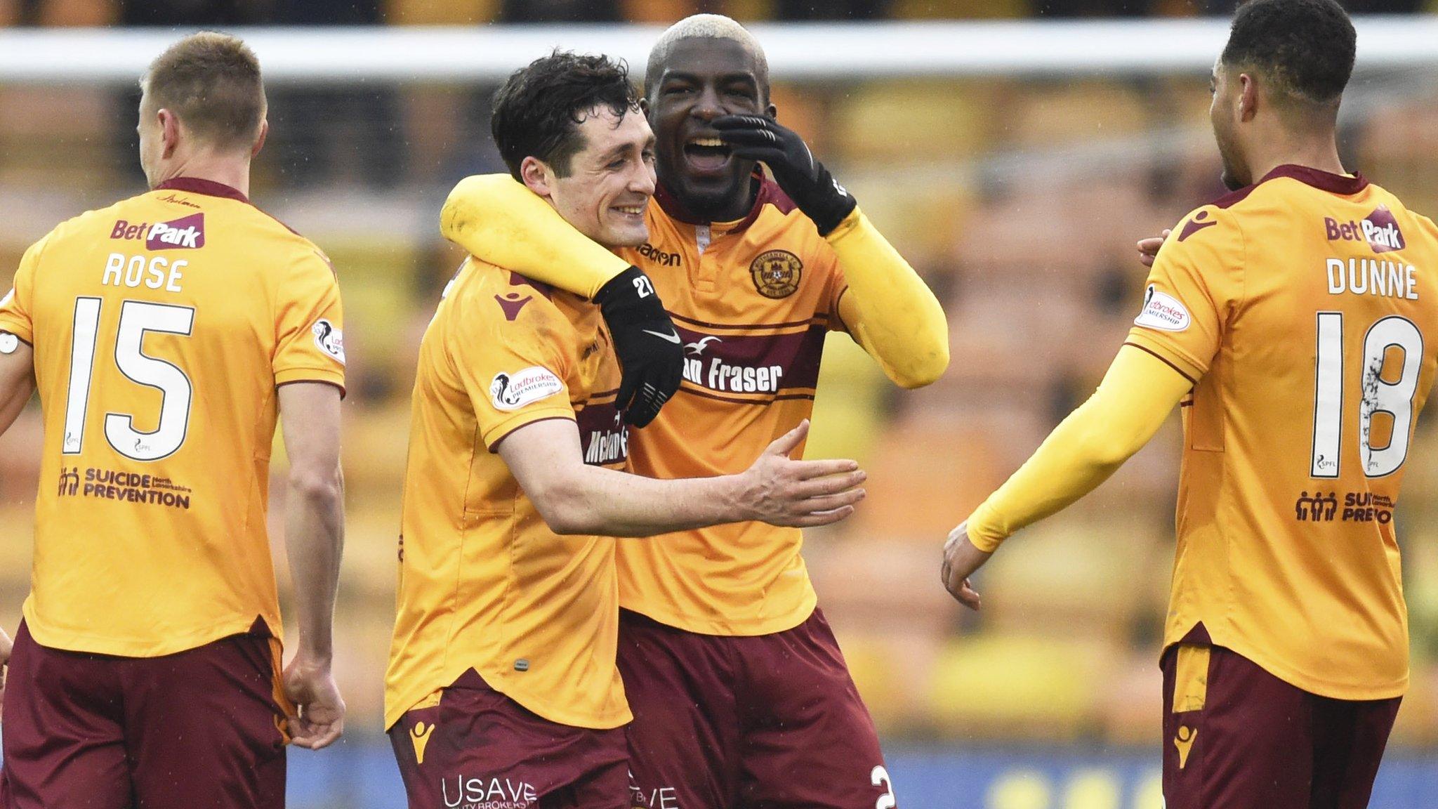 Carl McHugh celebrates