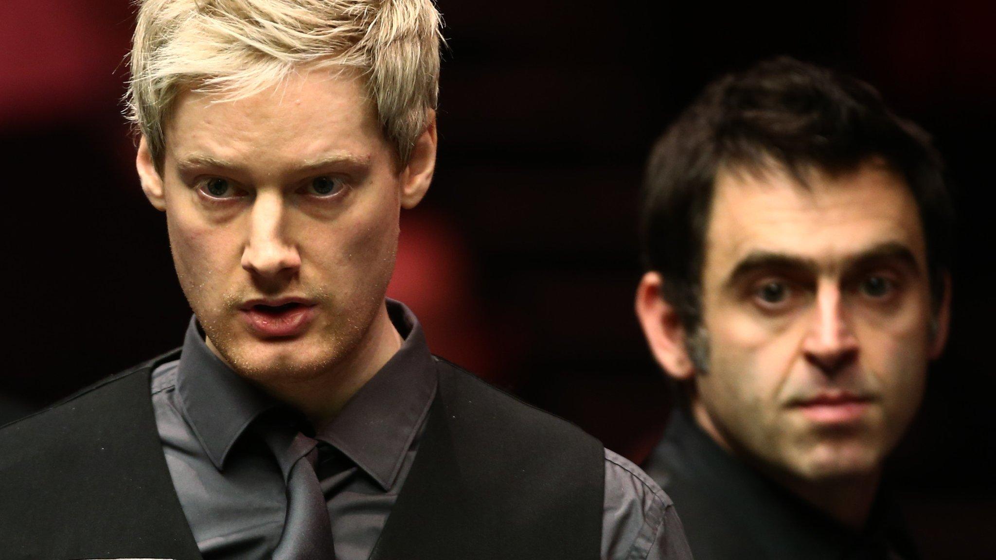 Neil Robertson and Ronnie O'Sullivan