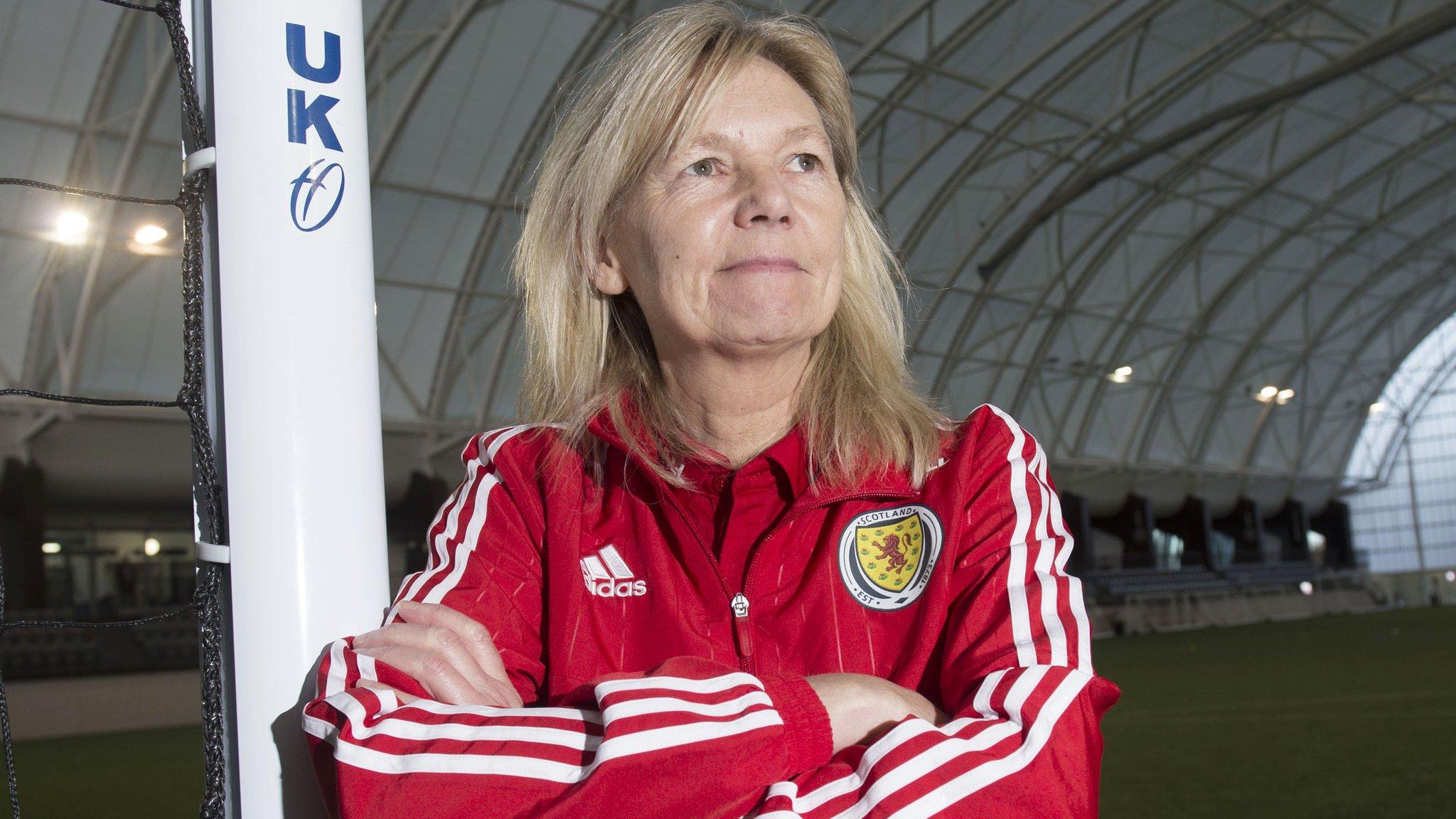 Scotland head coach Anna Signeul