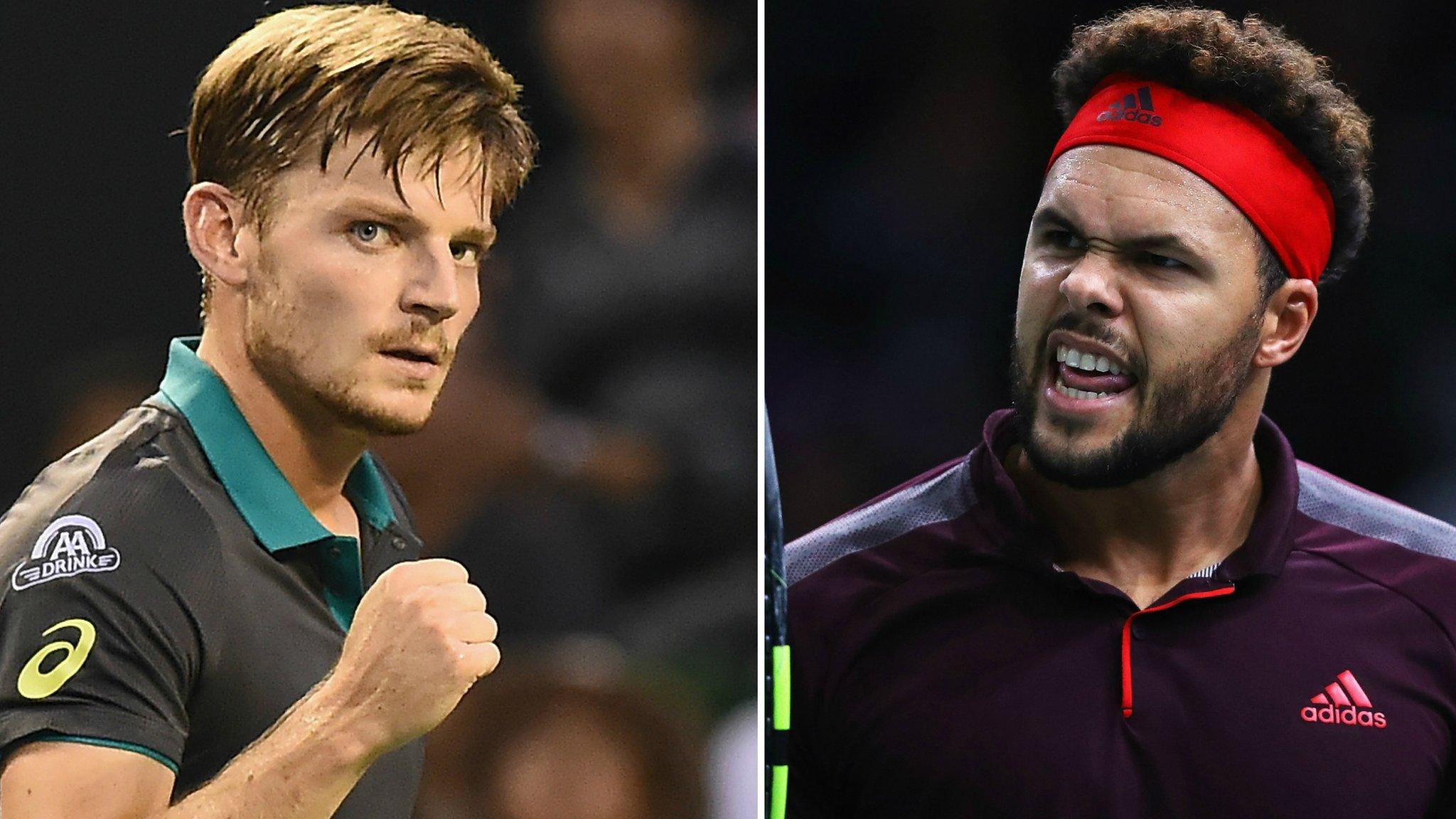 David Goffin and Jo-Wilfried Tsonga