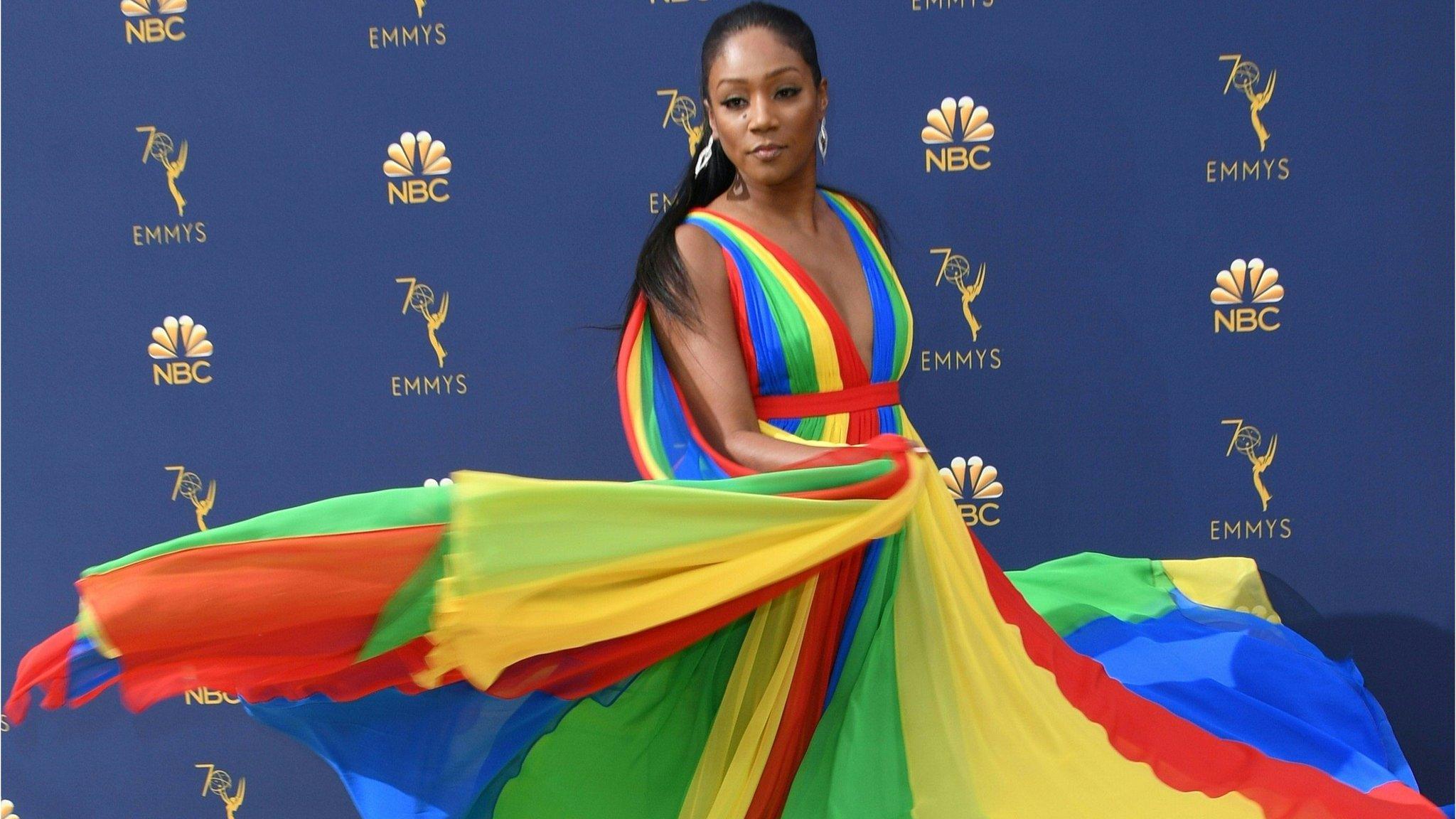 Tiffany Haddish at the Emmys