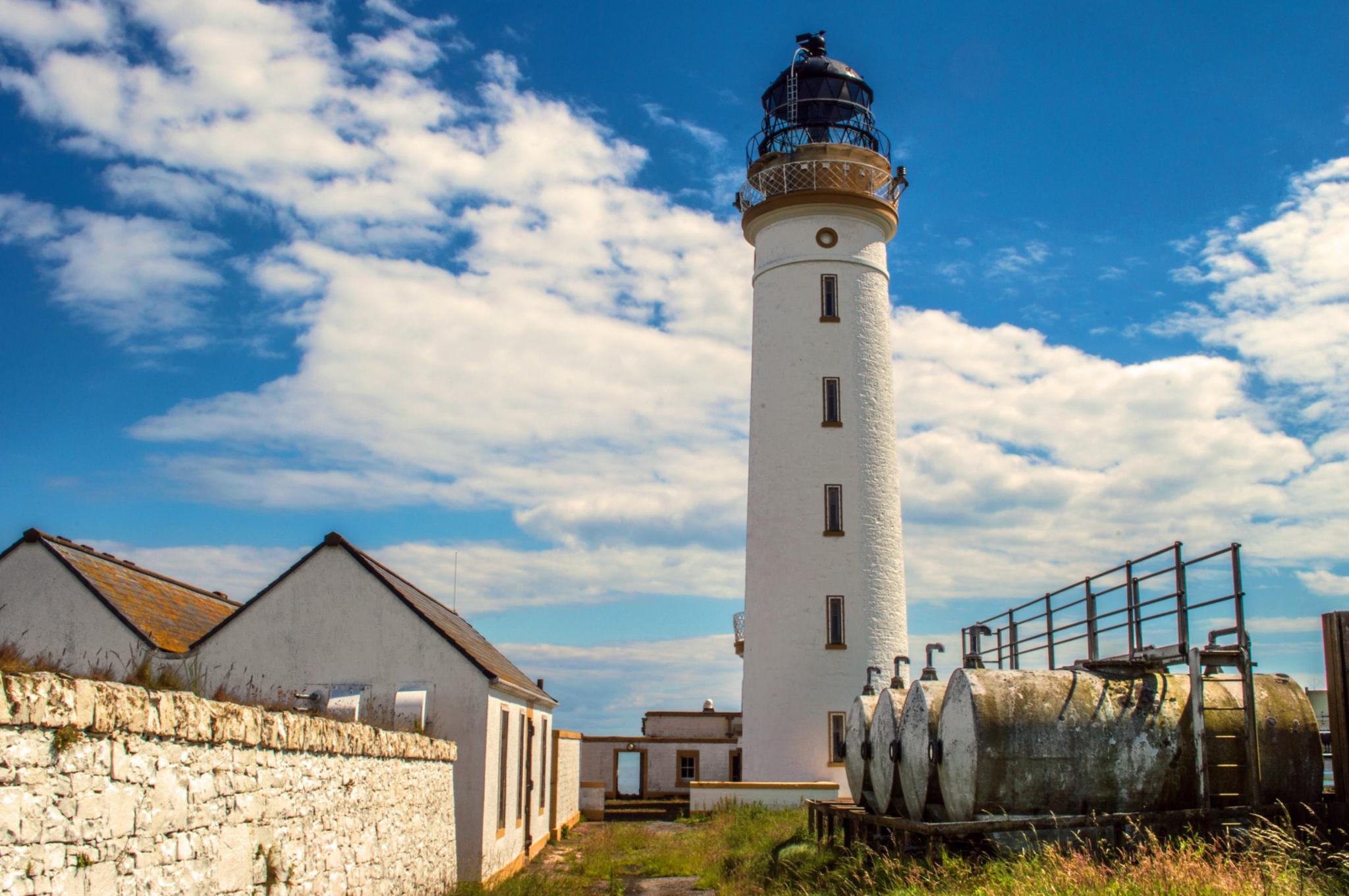 Lighthouse and outbuildings