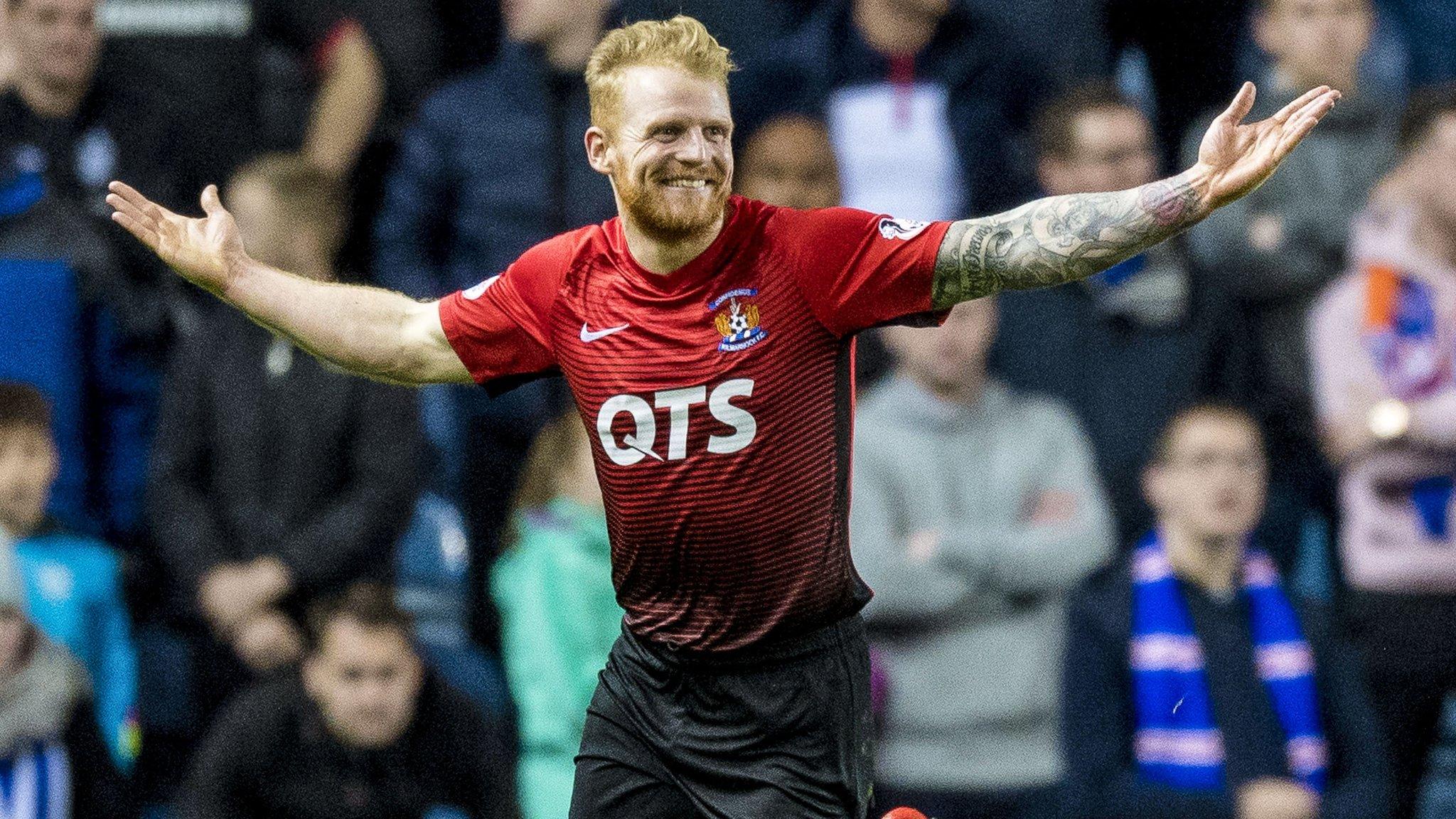 Kilmarnock winger Chris Burke