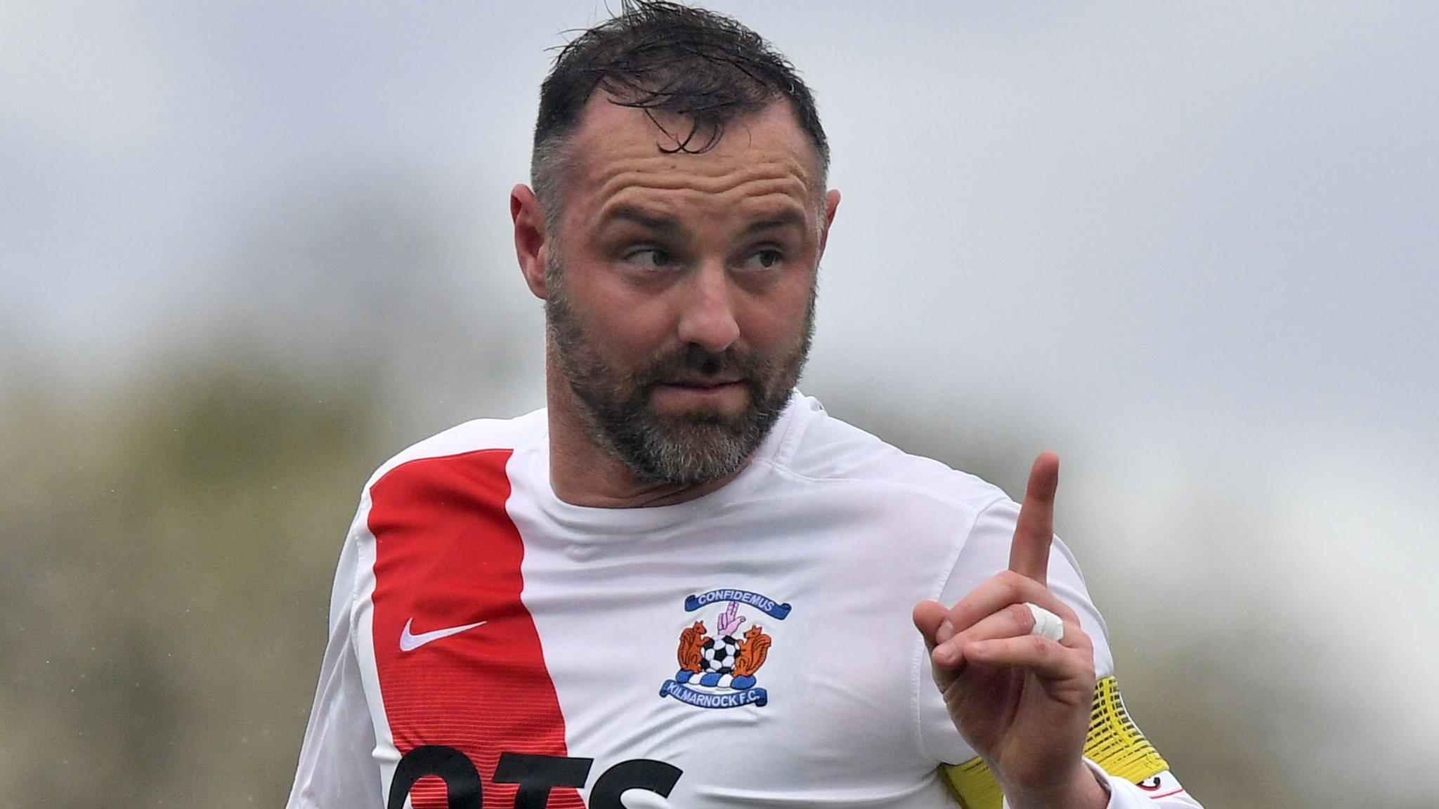 Kilmarnock striker Kris Boyd