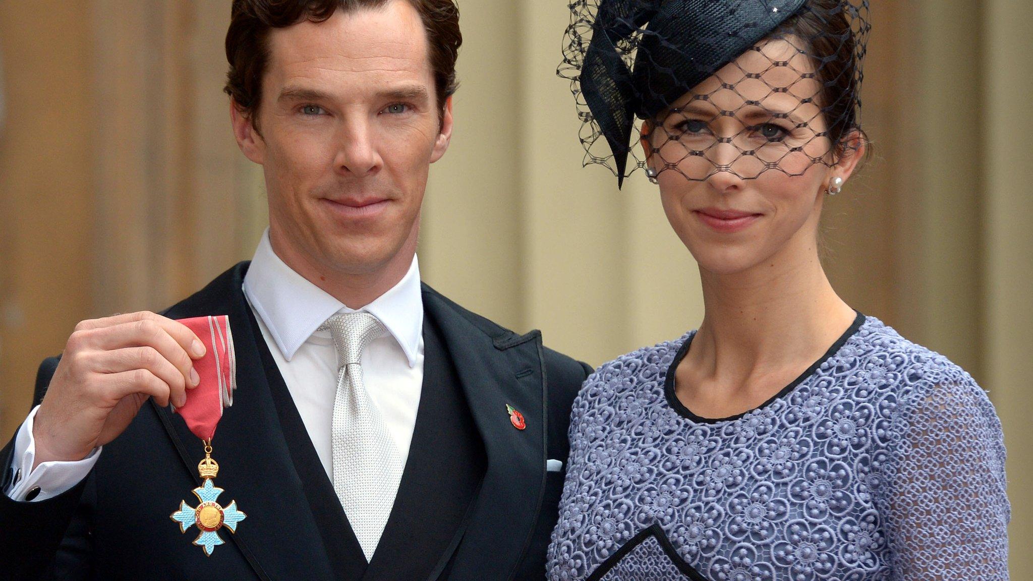 Benedict Cumberbatch and Sophie Hunter