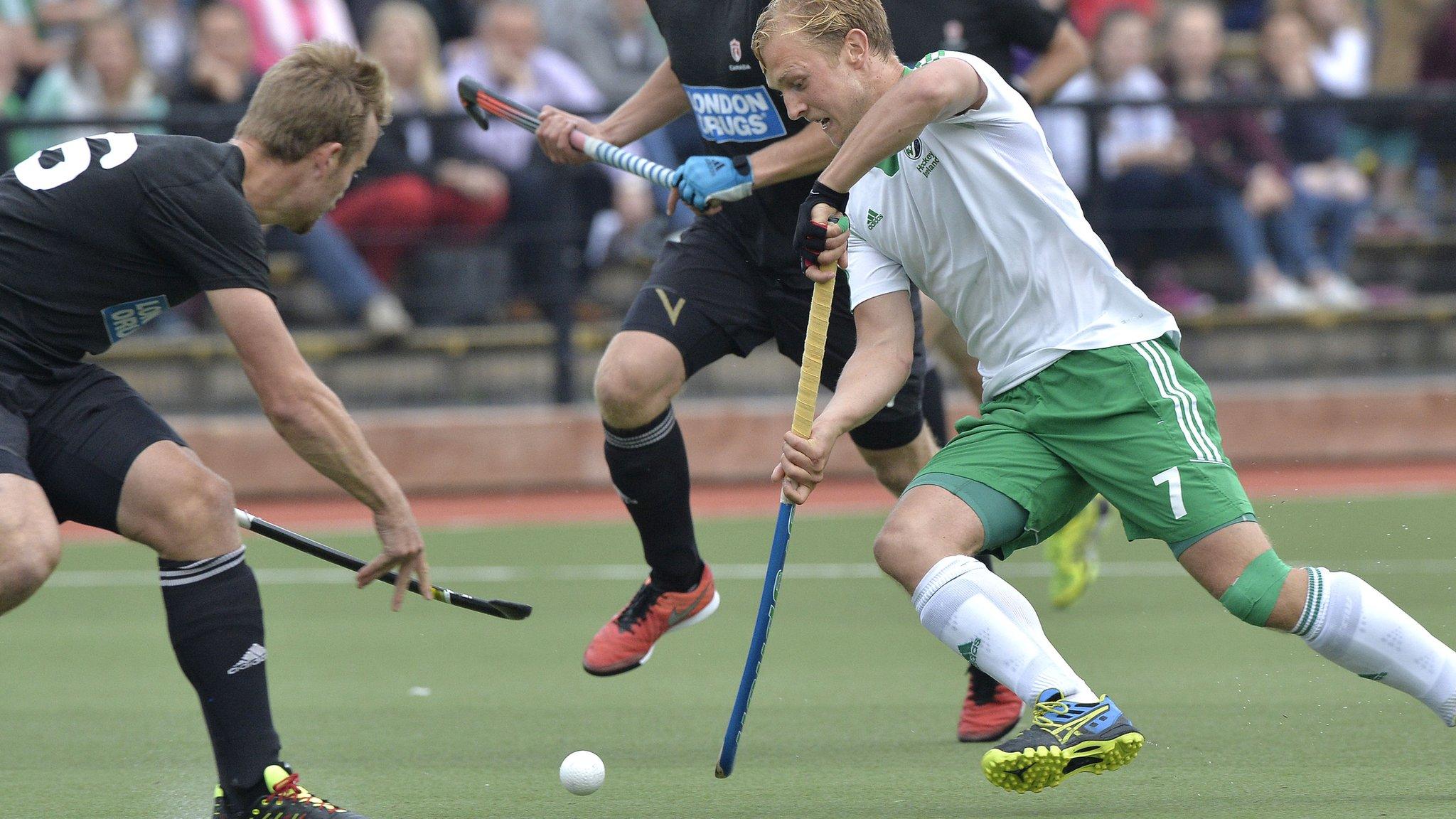 Ireland played Canada in a pre-Olympic Games friendly at Stormont in June