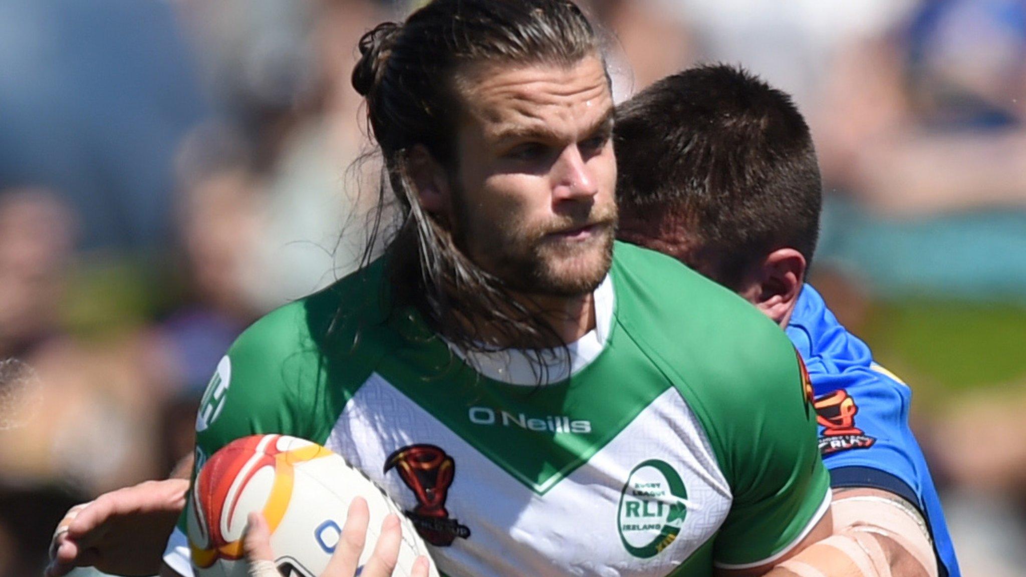 Ireland wing Liam Kay scored two tries against Italy