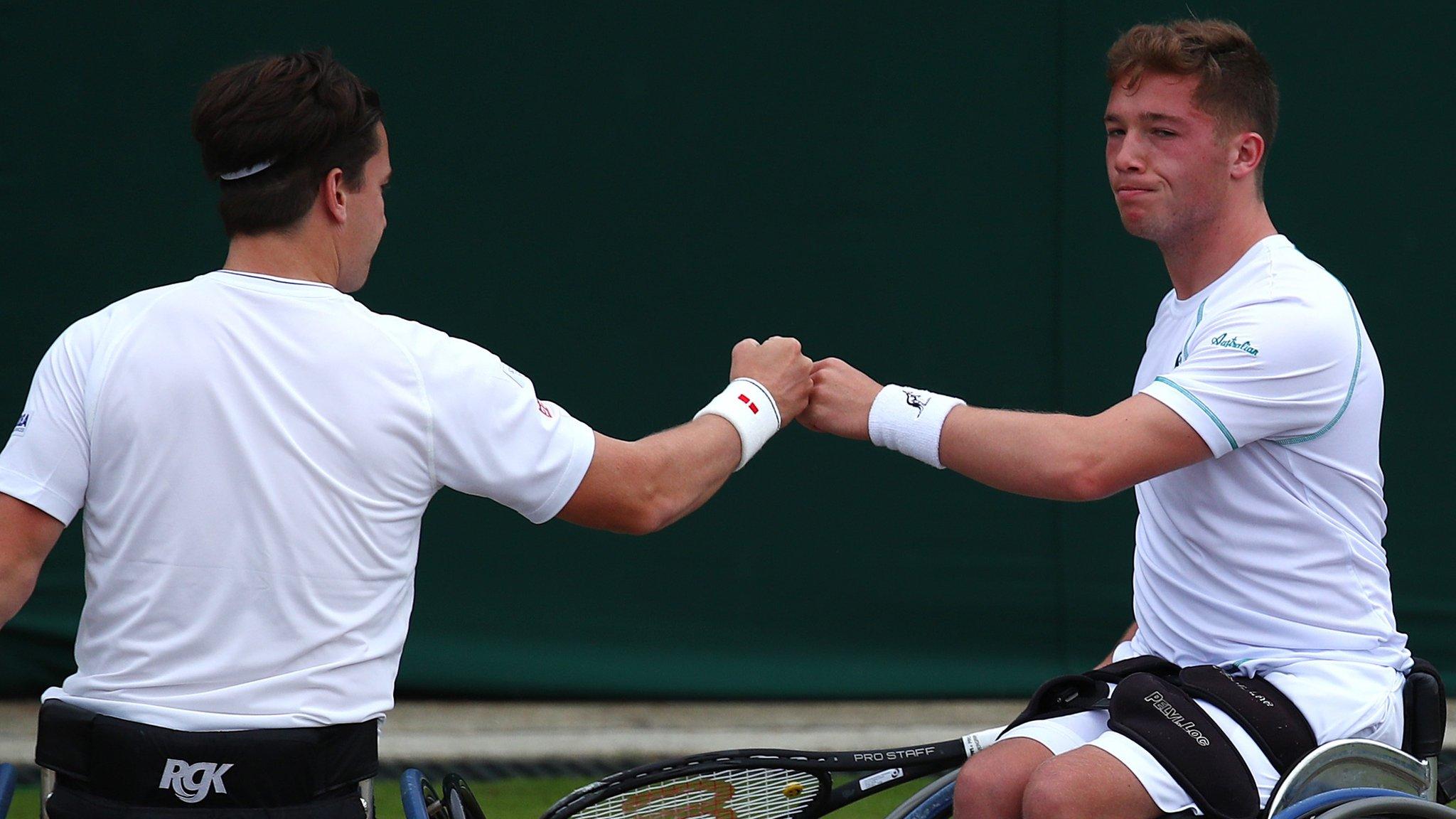 Alfie Hewett and Gordon Reid