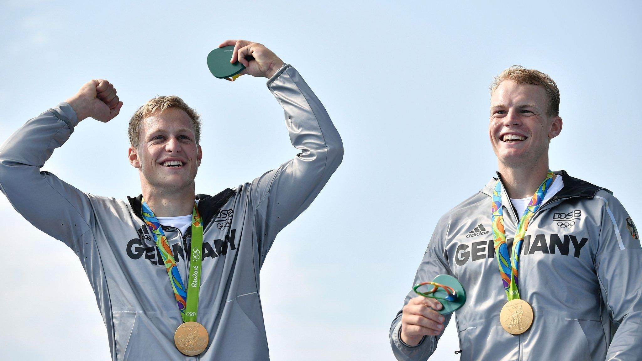 Germany's Max Rendschmidt and Marcus Gross