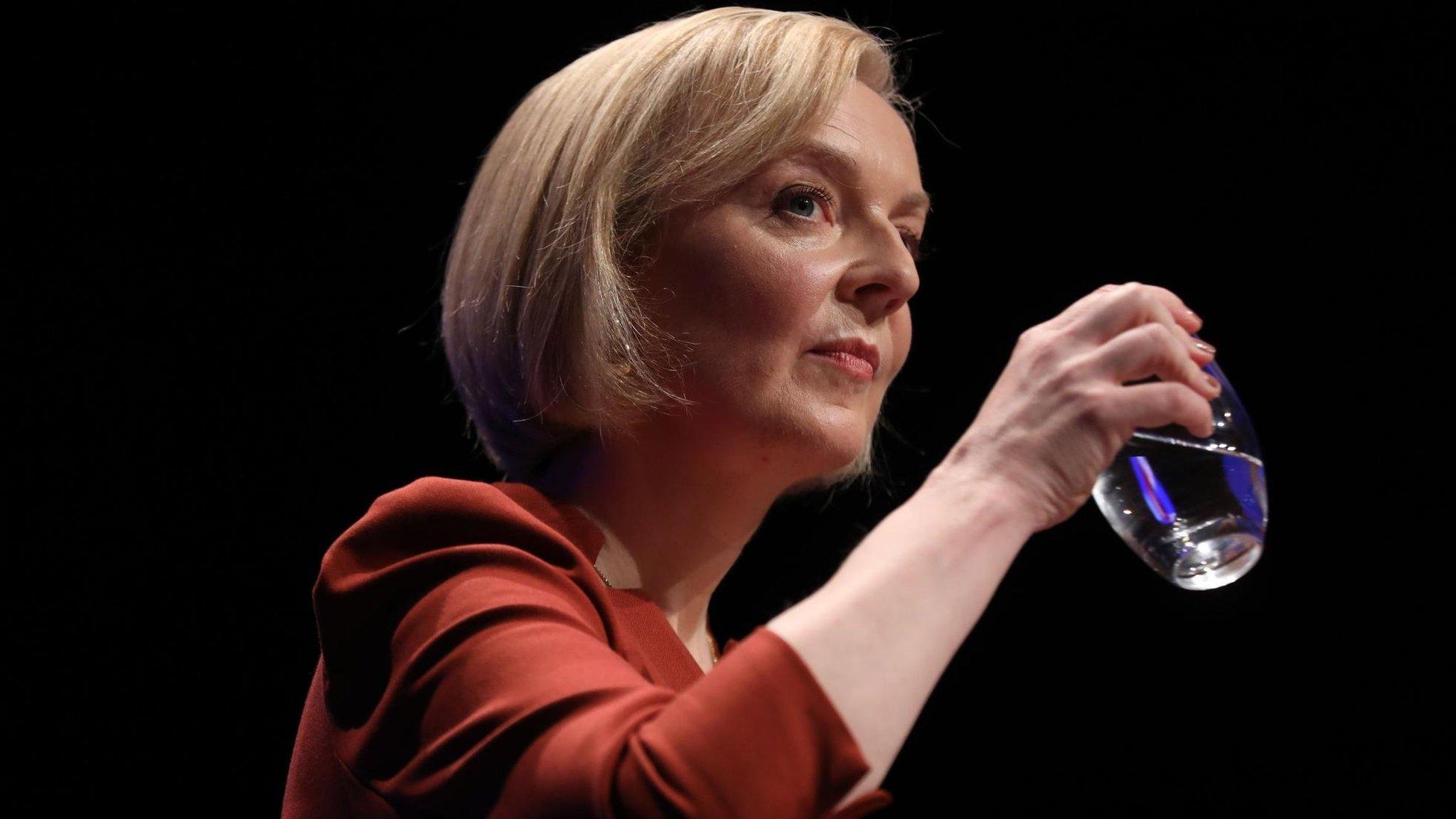 PM Liz Truss during the Tory party conference