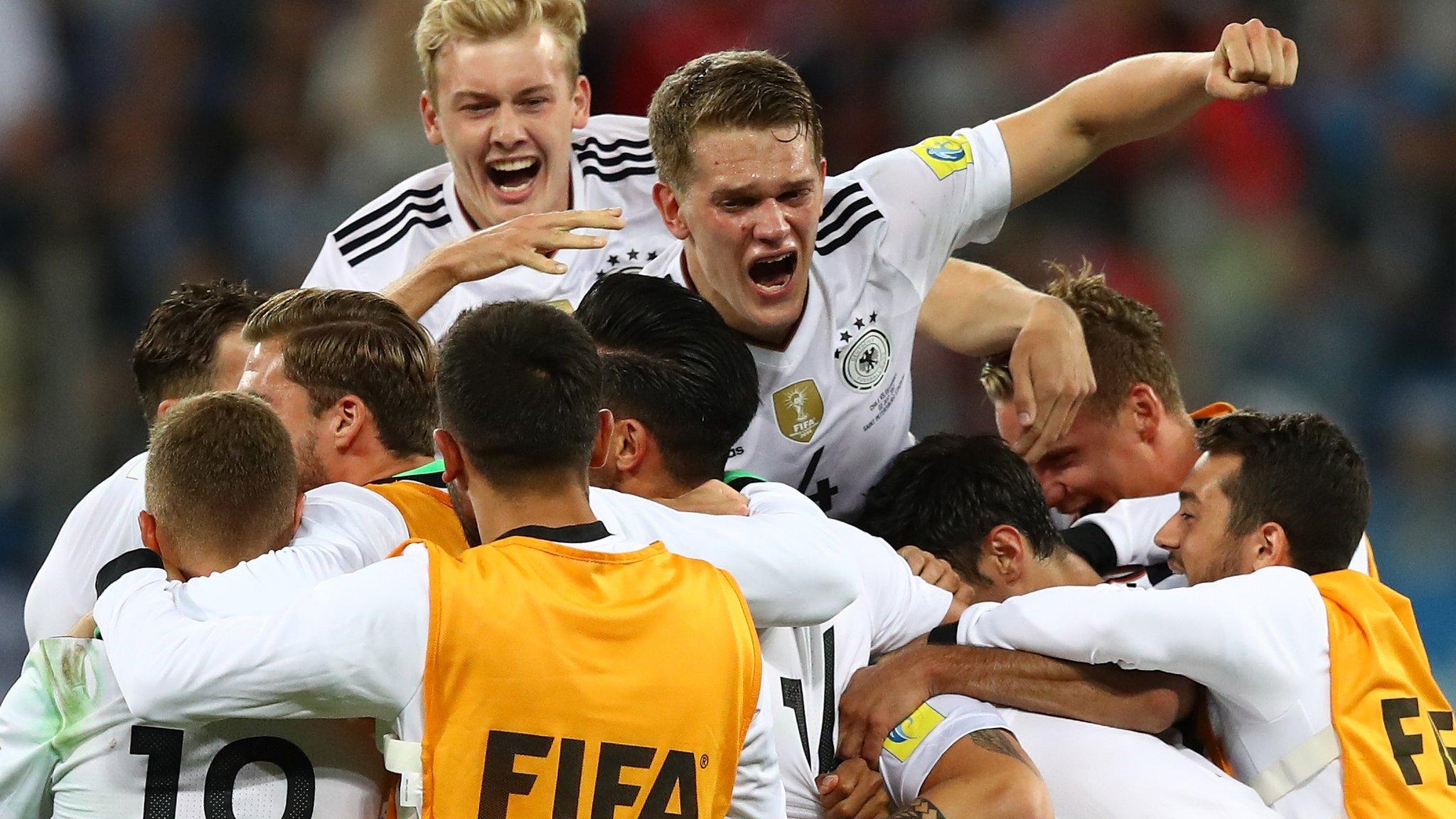 Germany celebrate