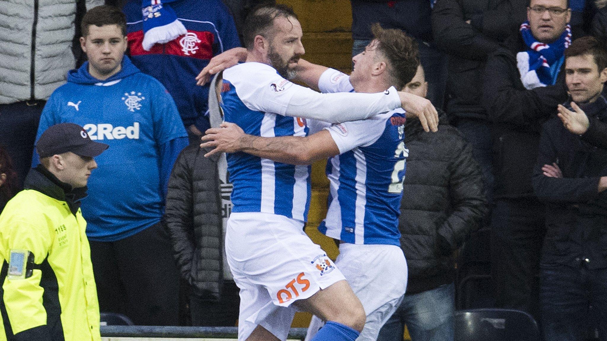 Kilmarnock striker Kris Boyd