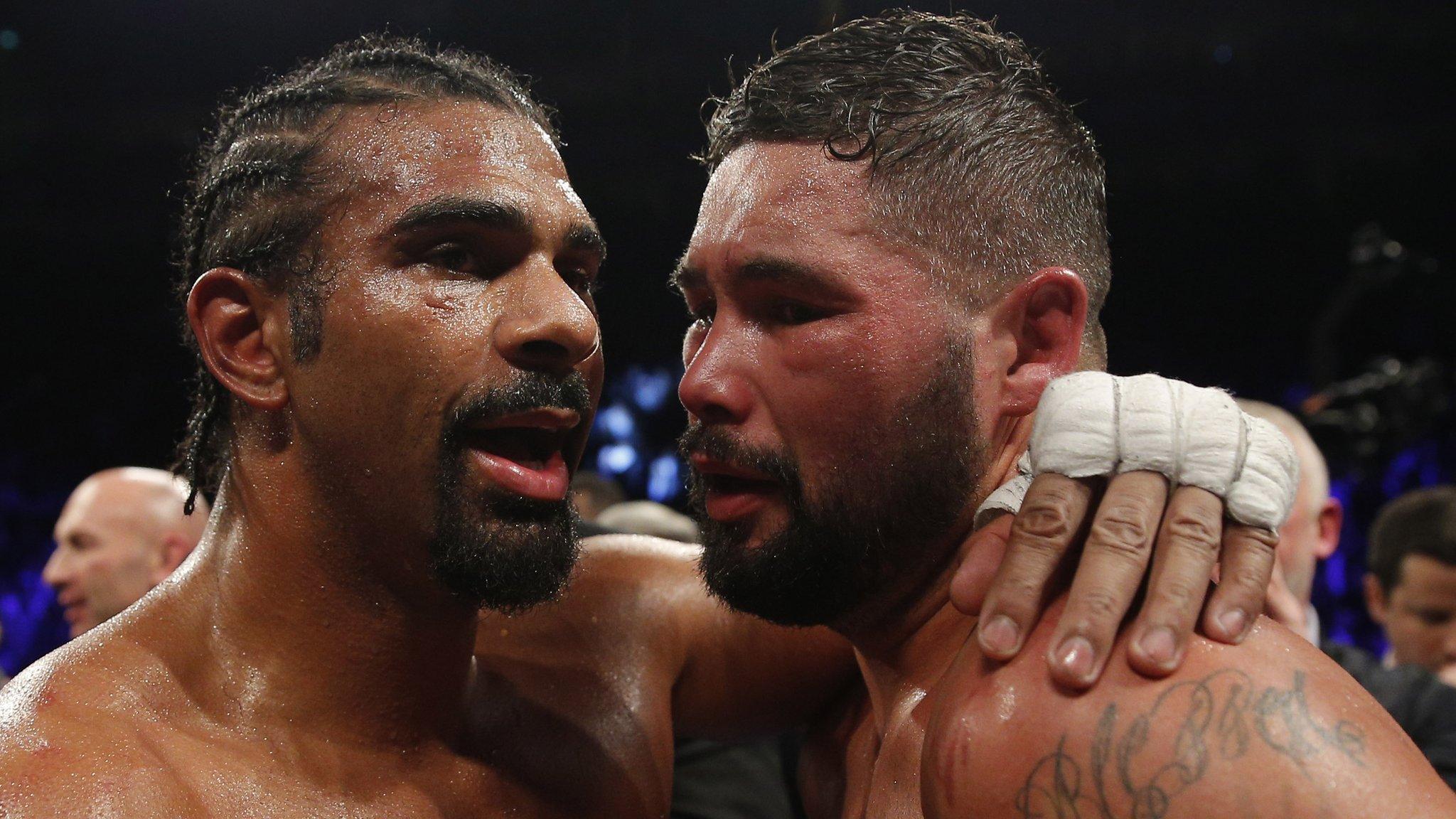 David Haye and Tony Bellew