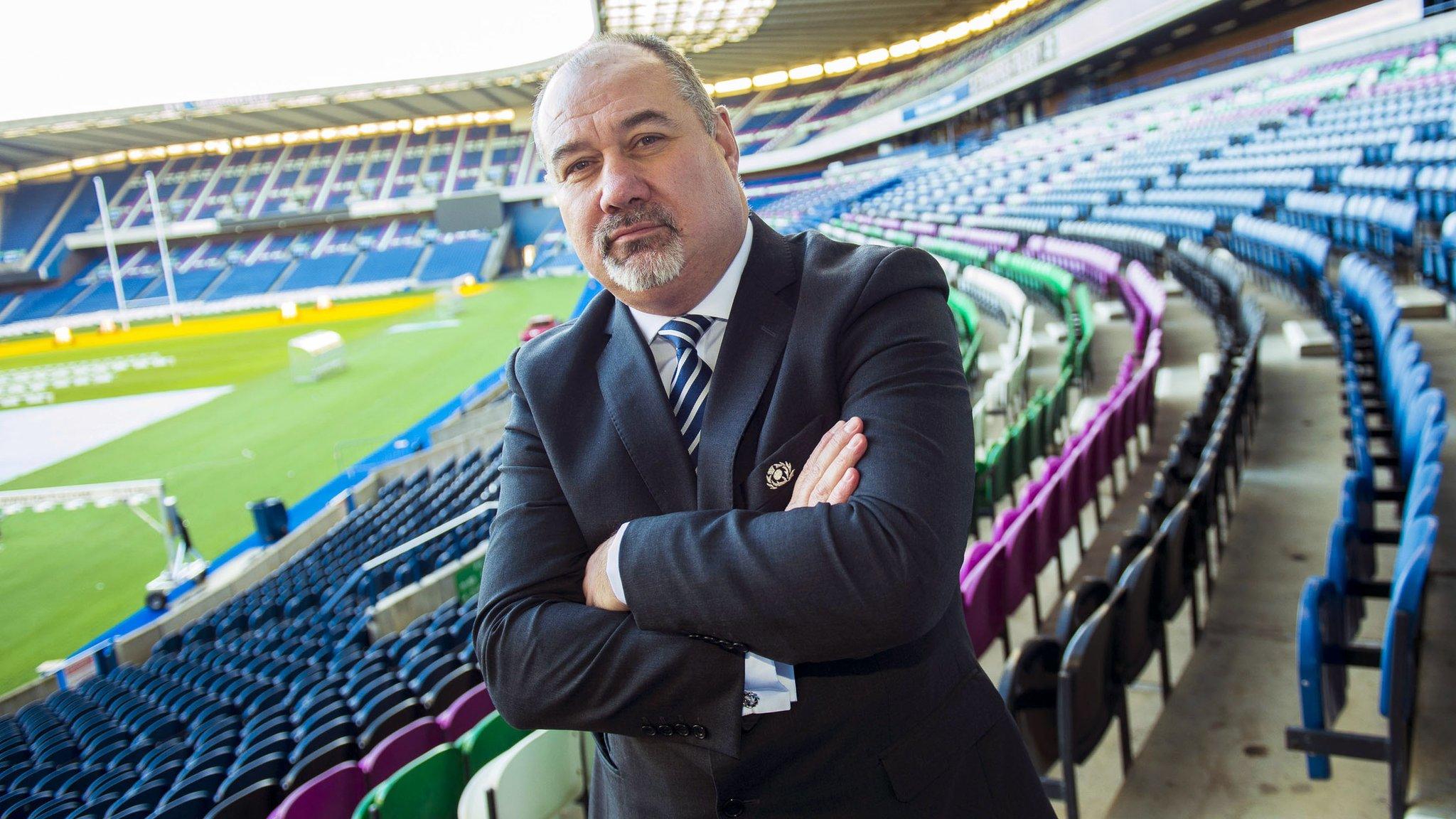 Mark Dodson, Scottish Rugby's chief executive