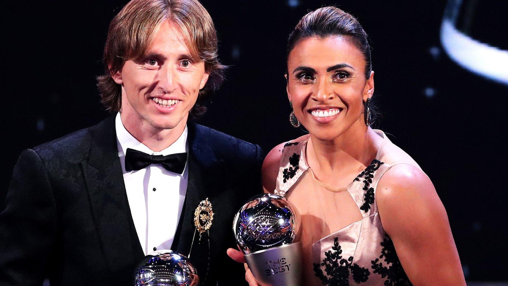 Luka Modric and Marta