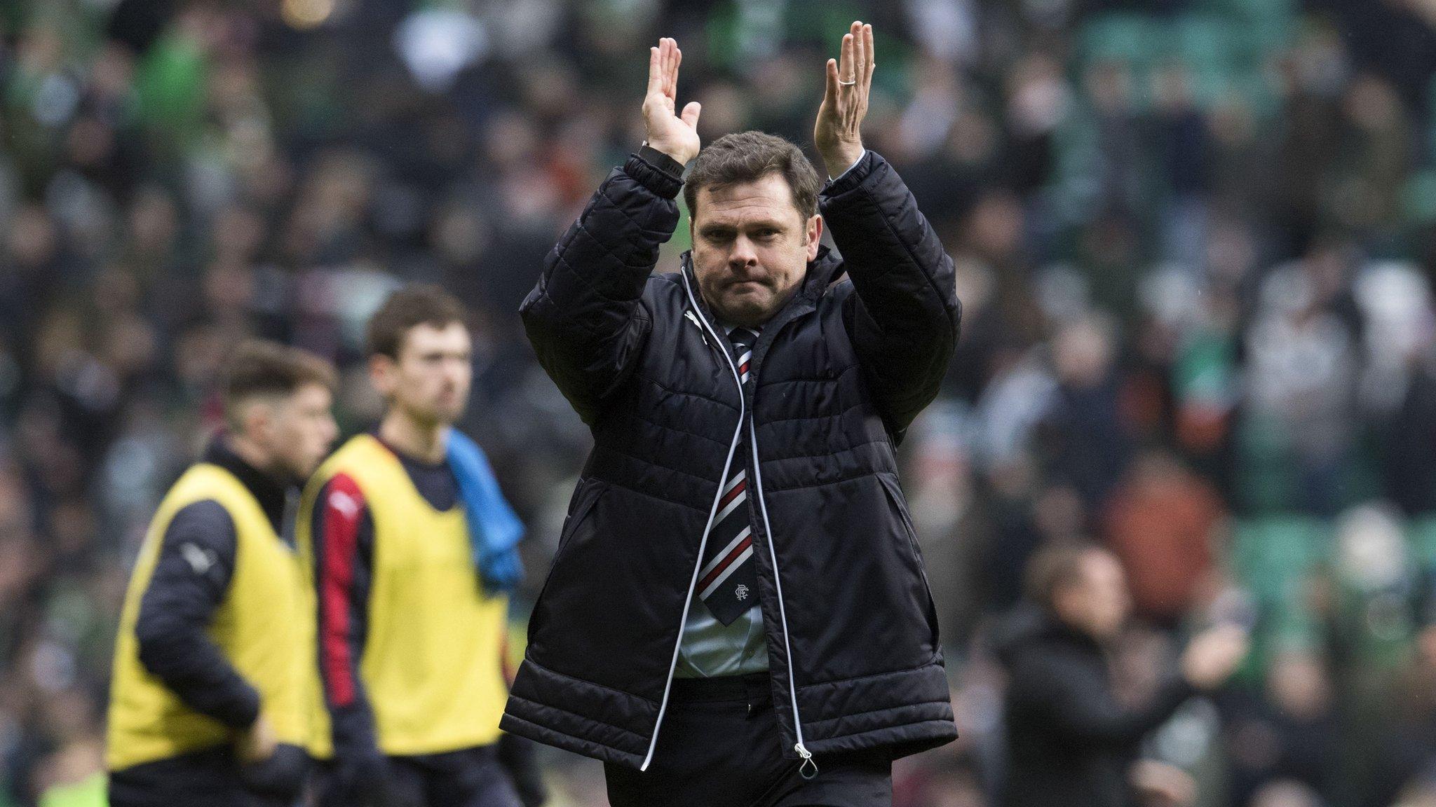 Rangers manager Graeme Murty