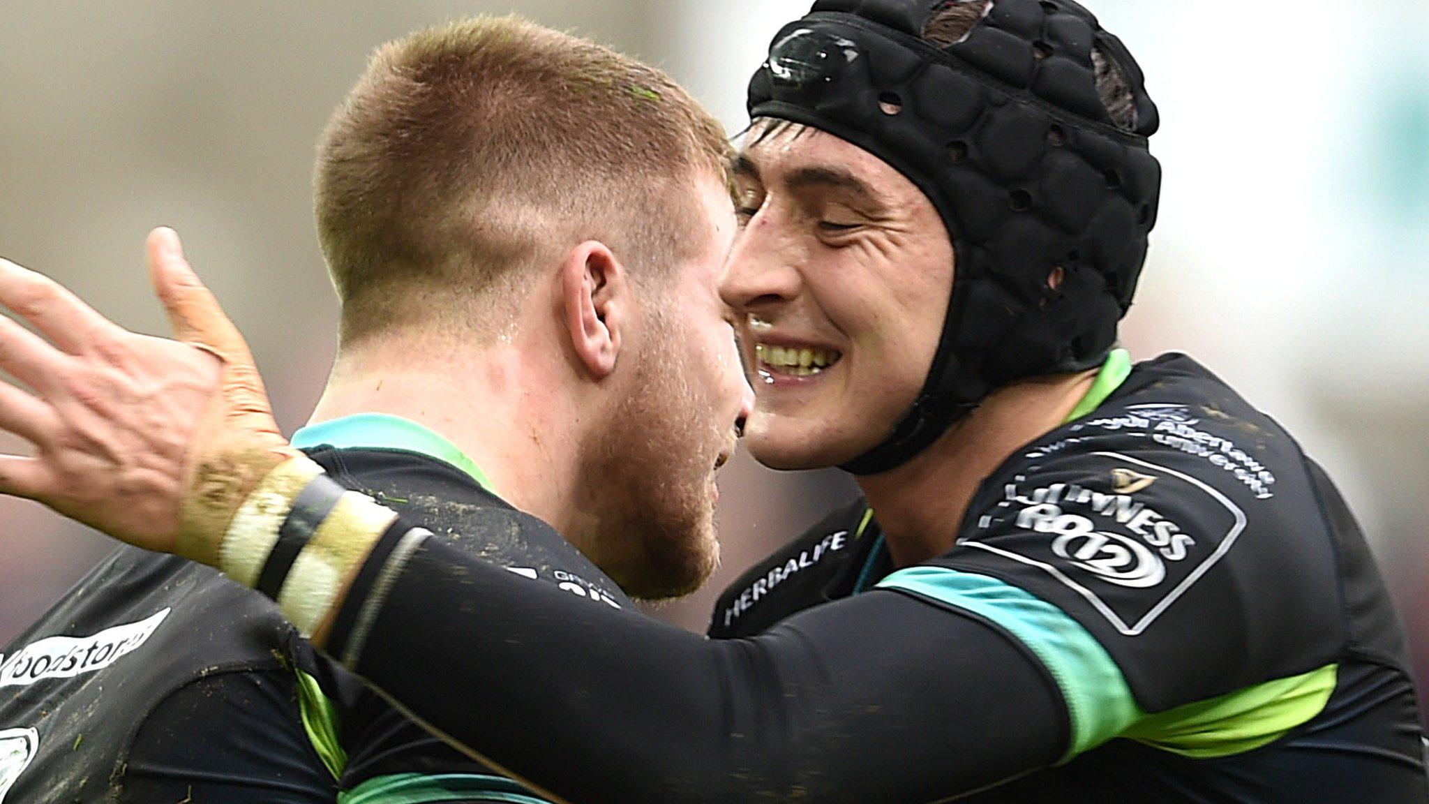 Ospreys celebrate