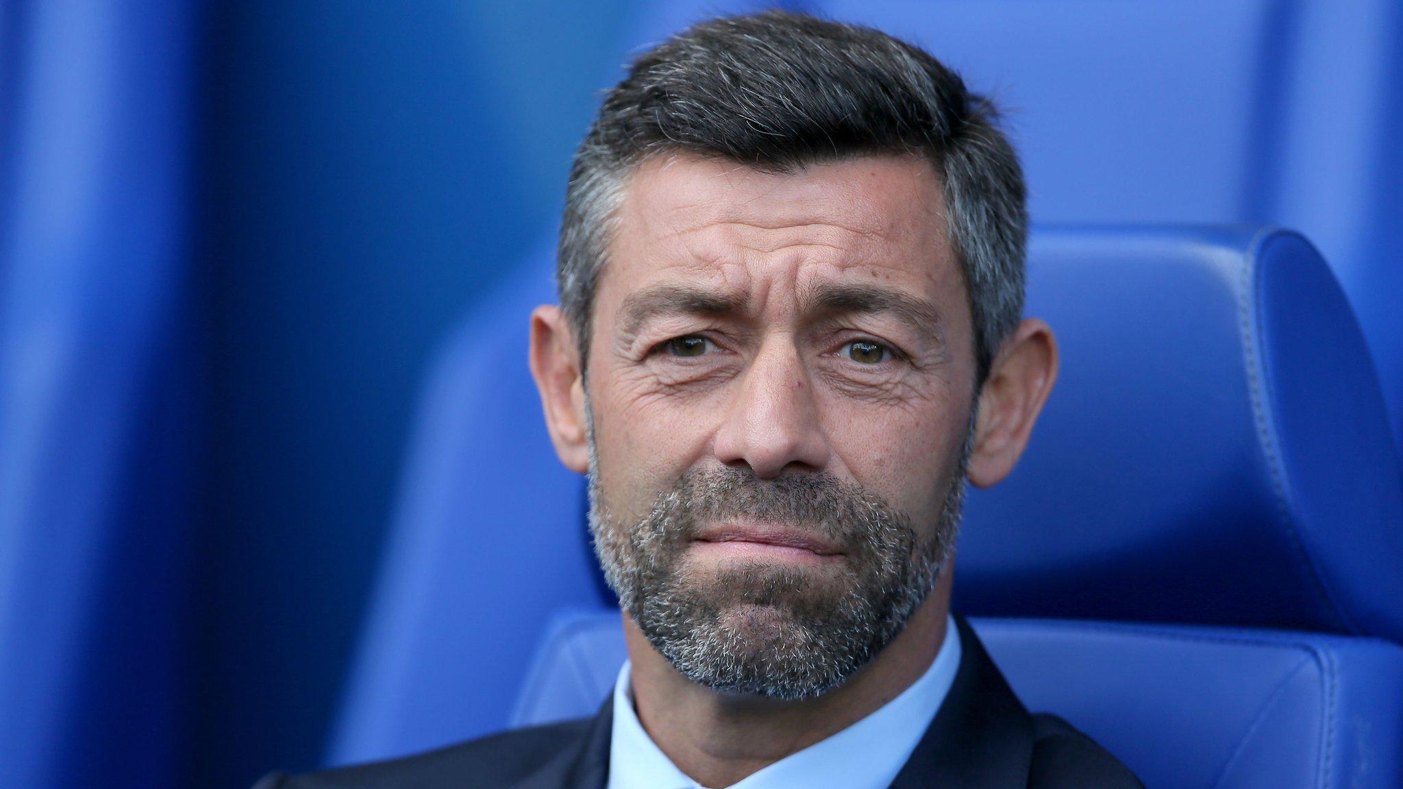 Rangers manager Pedro Caixinha