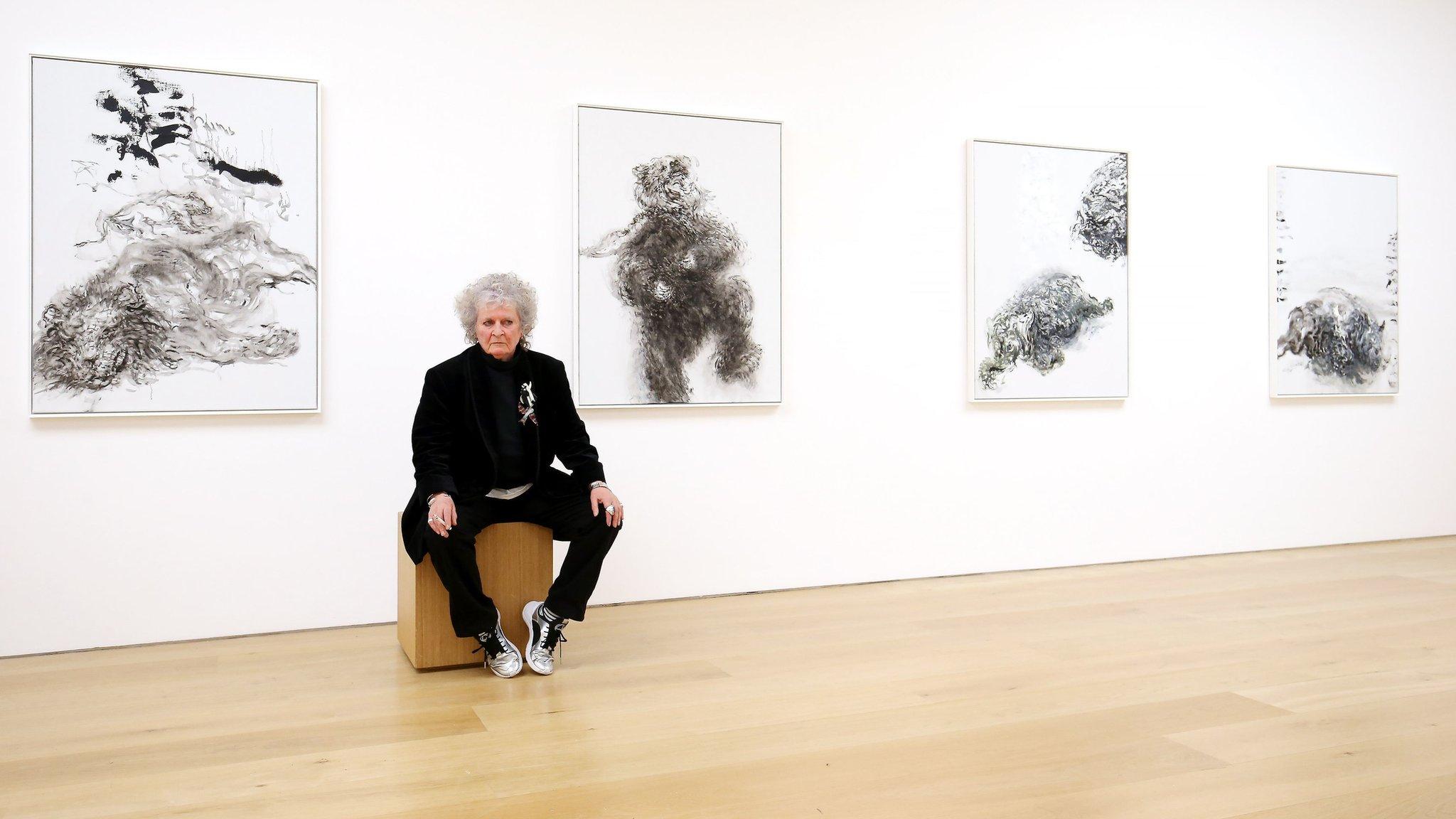 Maggi Hambling unveils new works