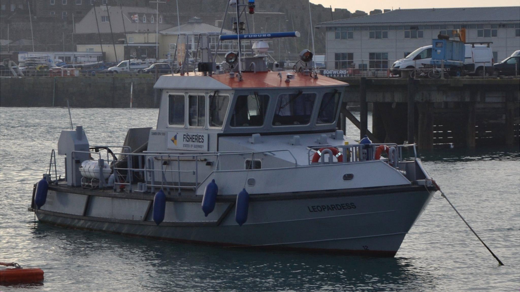 Guernsey Sea Fisheries patrol vessel the Leopardess