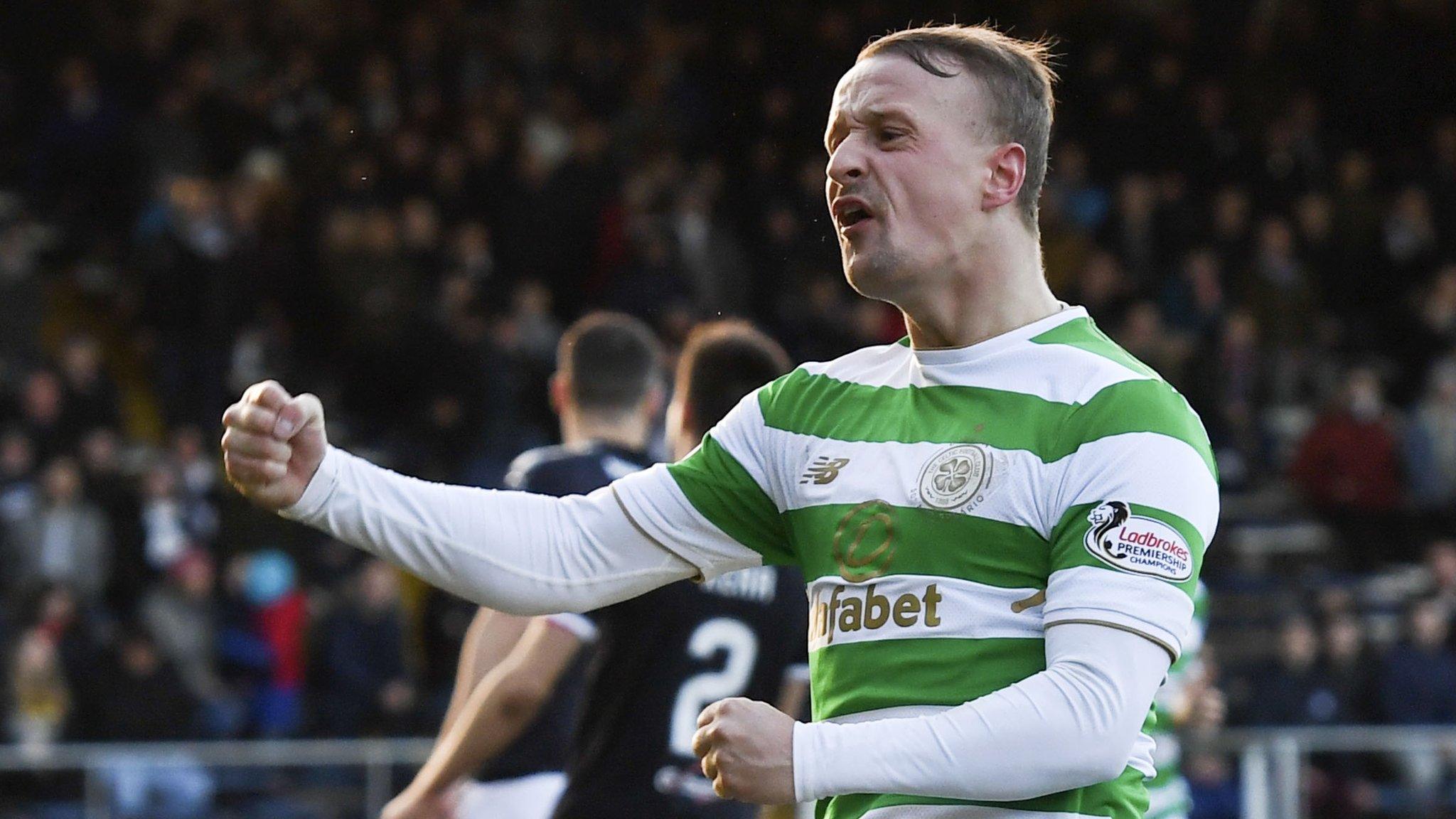 Leigh Griffiths celebrates