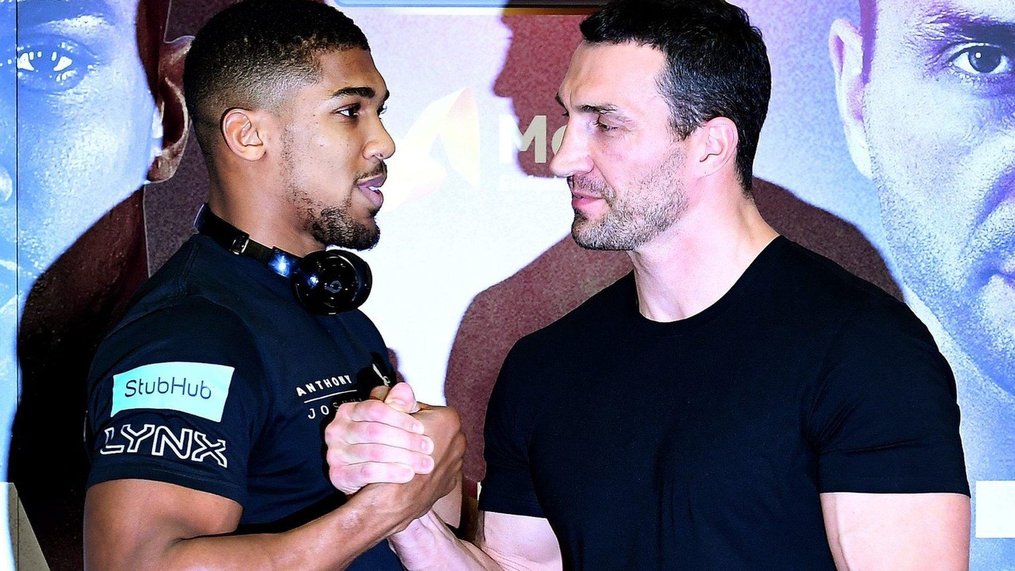 Anthony Joshua vs Wladimir Klitschko