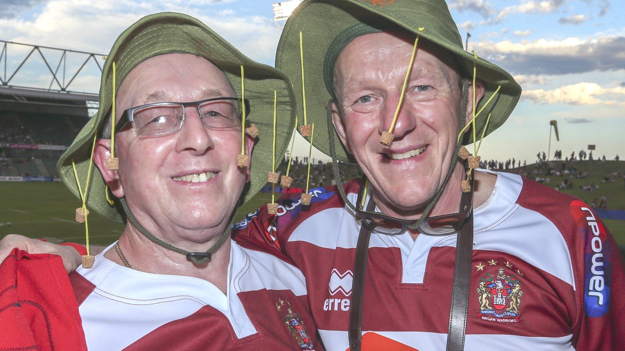 Wigan Warriors fans